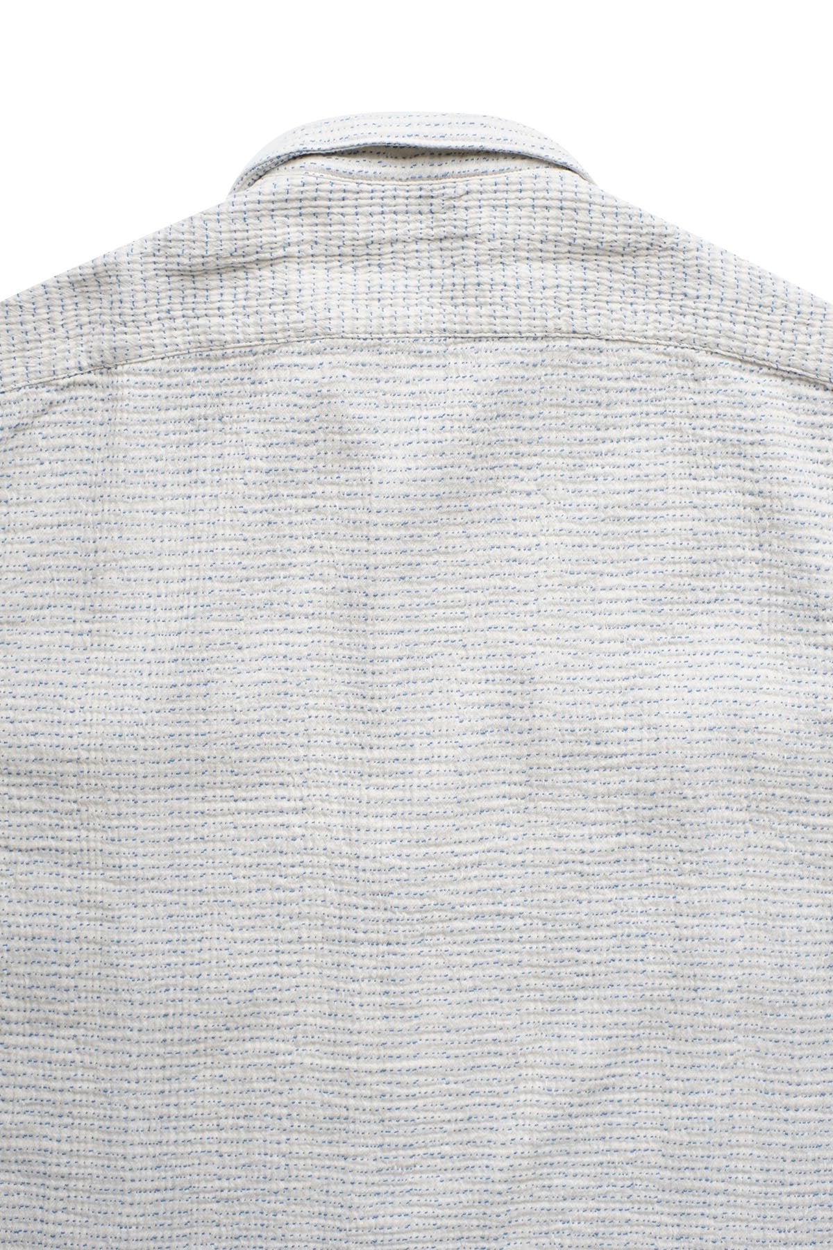 Porter Classic - SASHIKO SUPER LIGHT KEROUAC SHIRT - WHITE