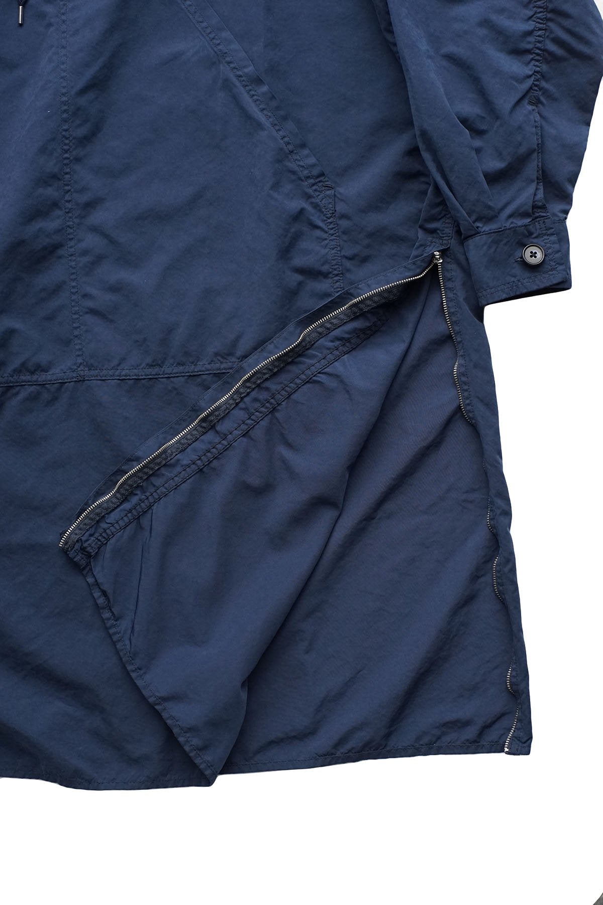 Porter Classic - WEATHER ANORAK COAT - NAVY