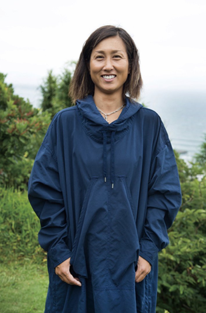 Porter Classic - WEATHER ANORAK COAT - NAVY