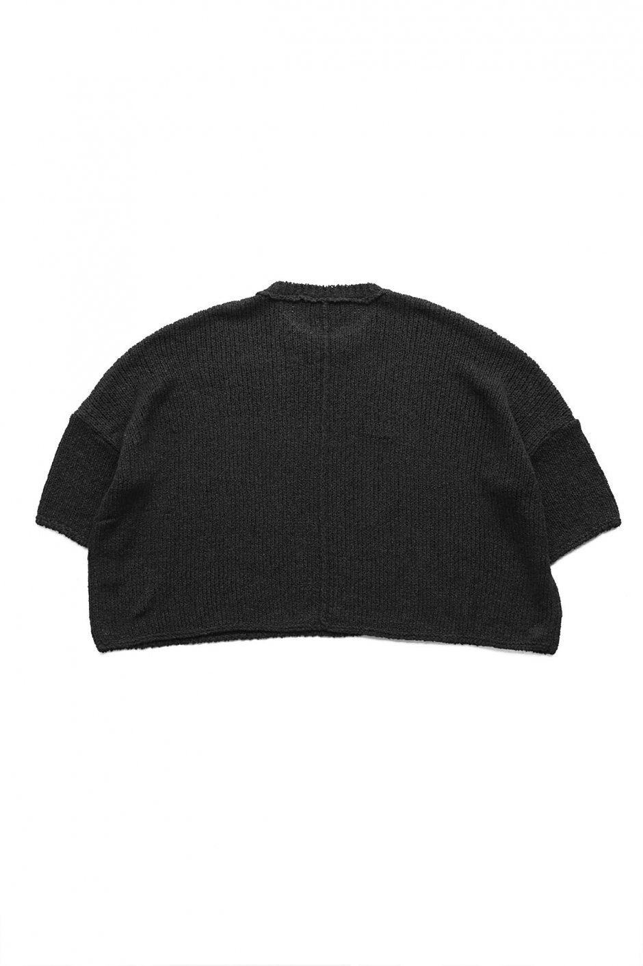 humoresque - BIG SHAPE KNIT - BLACK