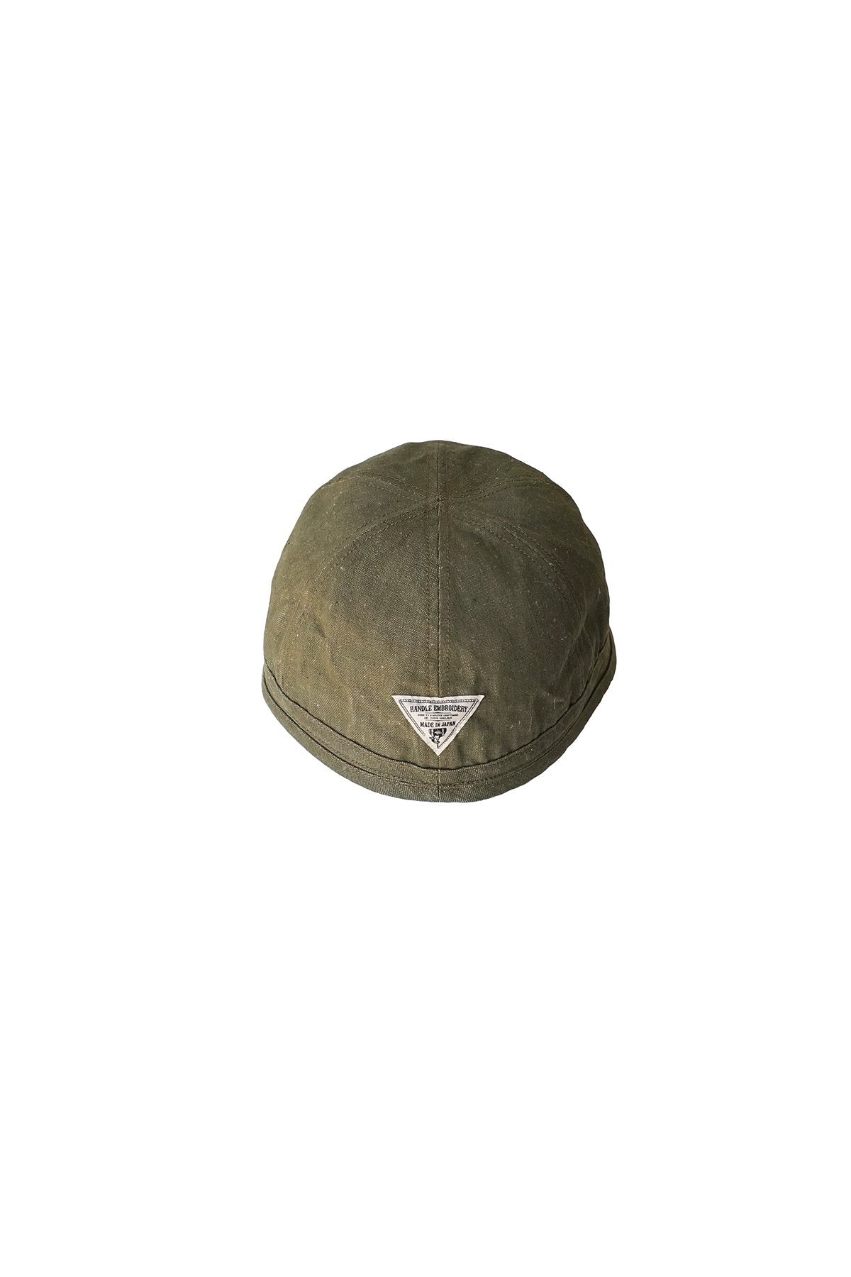 Nigel Cabourn - BASIC CAP C/L DENIM -OLIVE