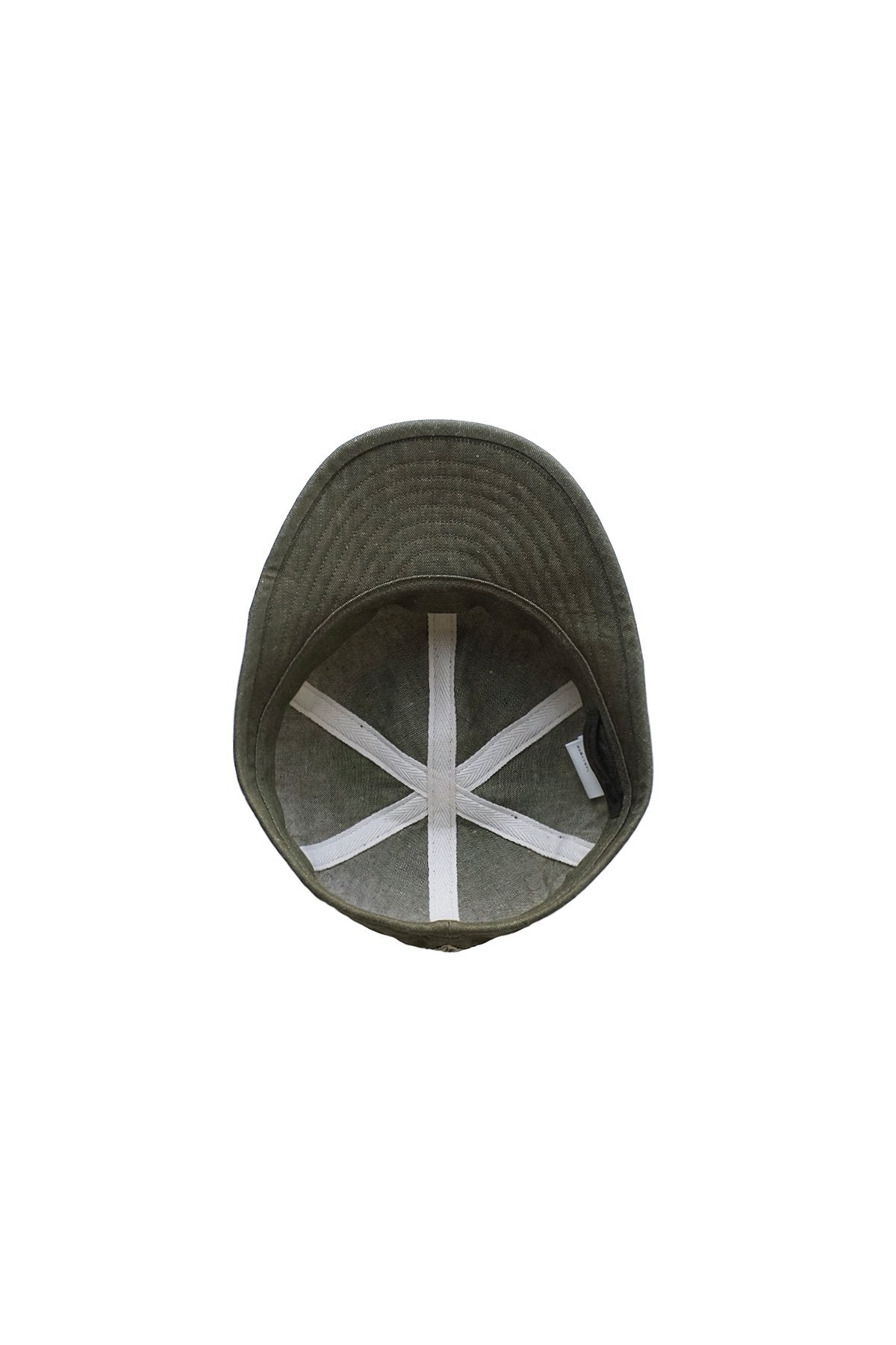 Nigel Cabourn - BASIC CAP C/L DENIM -OLIVE