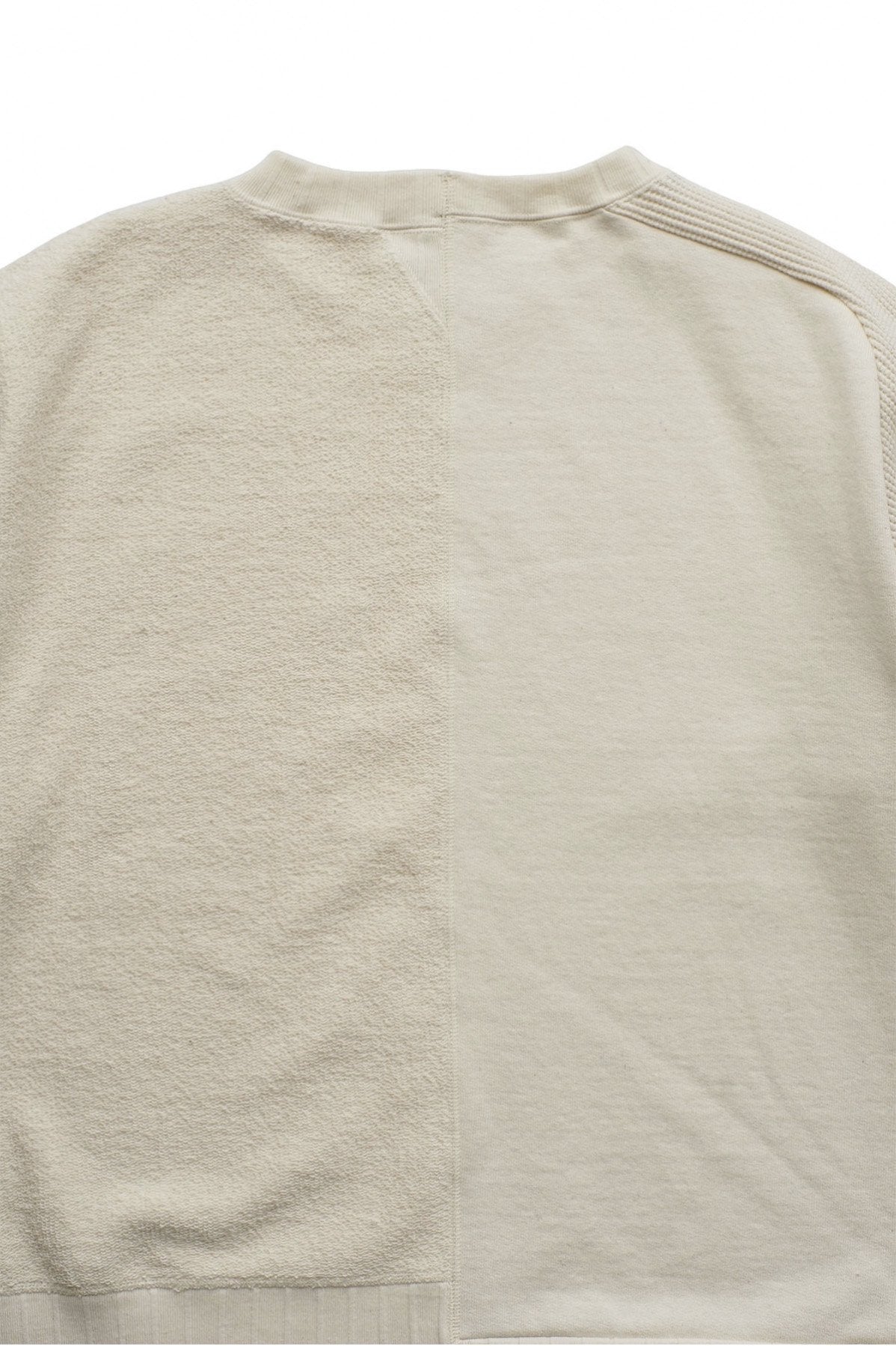 Nigel Cabourn - ARMY CREW JERSEY HALF SLEEVE - IVORY