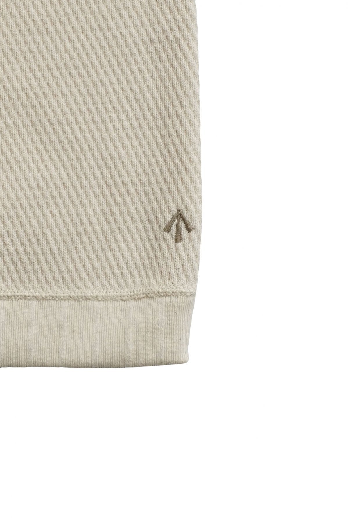 Nigel Cabourn - ARMY CREW JERSEY HALF SLEEVE - IVORY