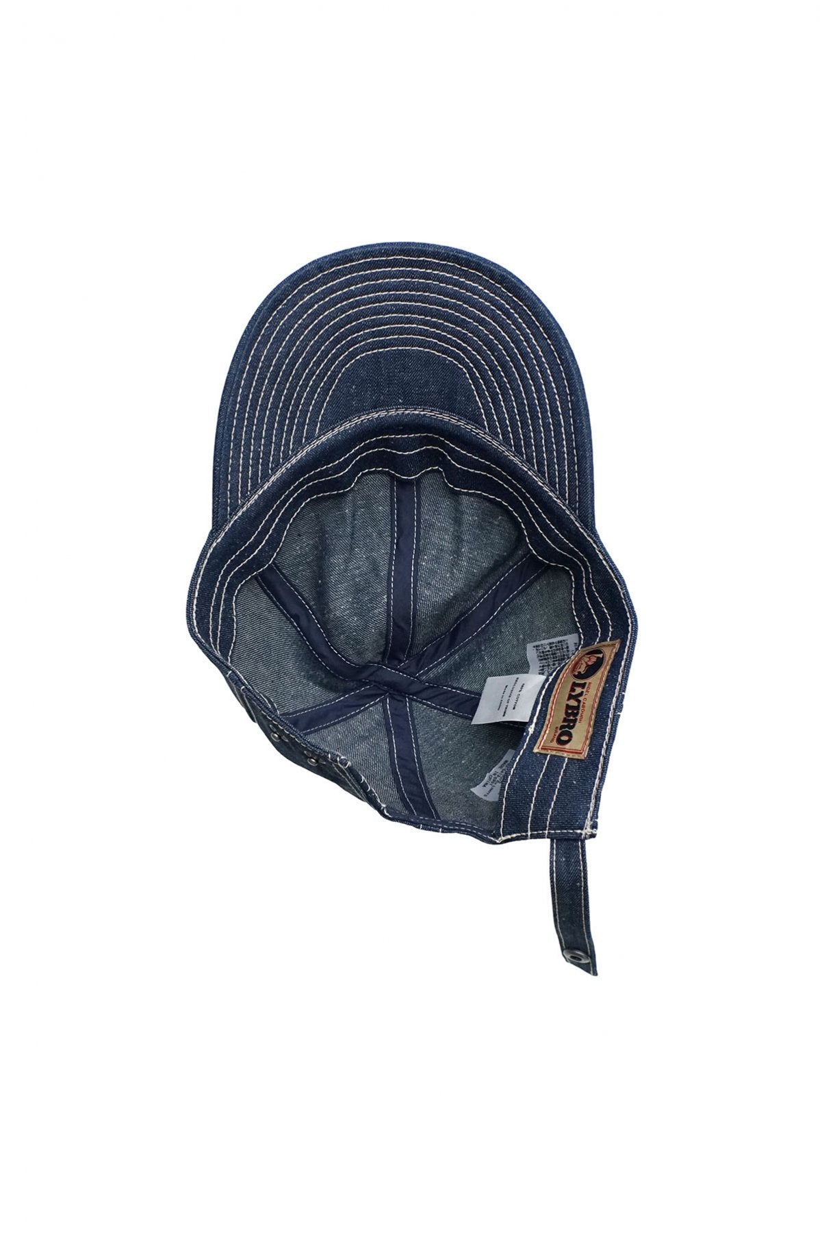NIGEL CABOURN - LYBRO MECHANICS CAP - JAPANESE DENIM - INDIGO