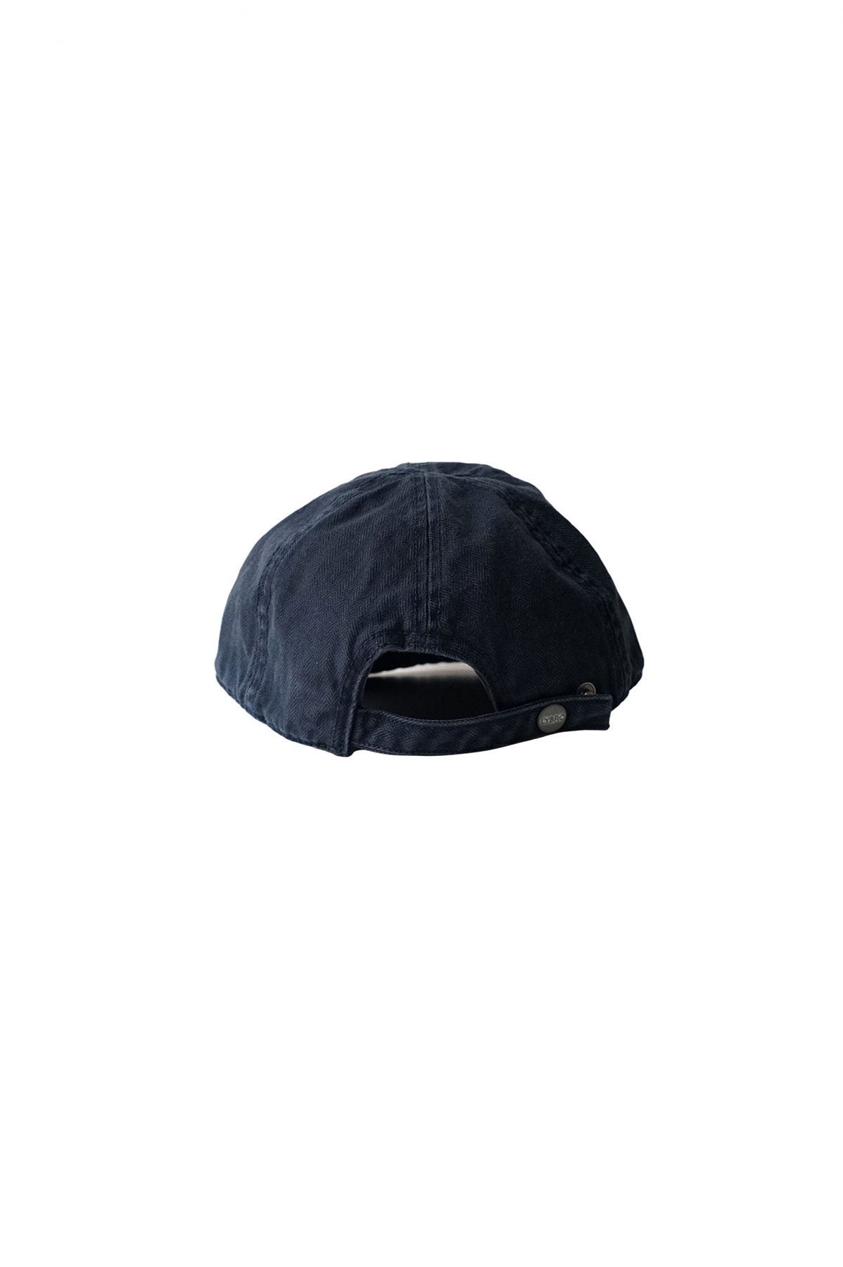 NIGEL CABOURN - LYBRO MECHANICS CAP - GARMENT DYE COTTON HERINGBONE - NAVY
