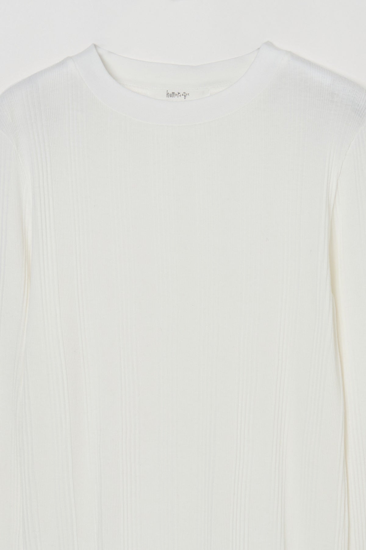 humoresque - crewneck T - white