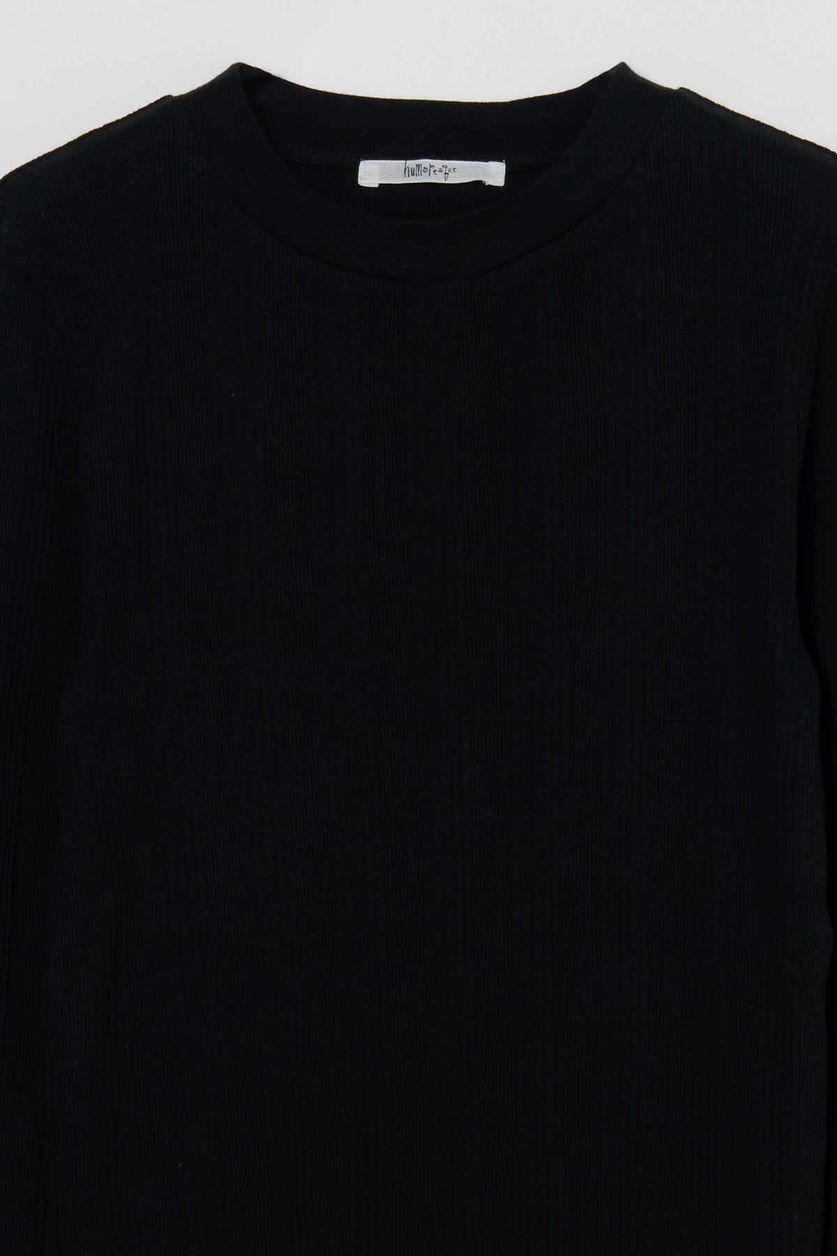 humoresque - crewneck T - black