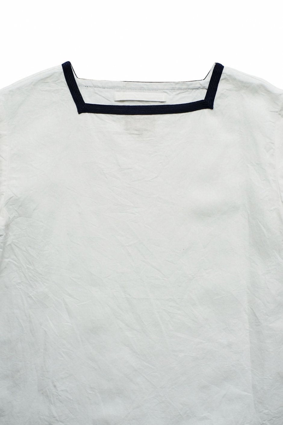 Nigel Cabourn woman - SAILOR SHIRT LINEN - WHITE