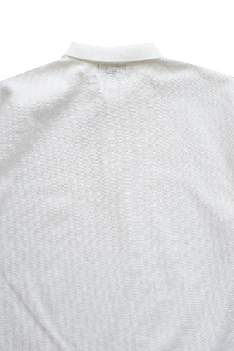 Nigel Cabourn - BIG POLO SHIRT - WHITE