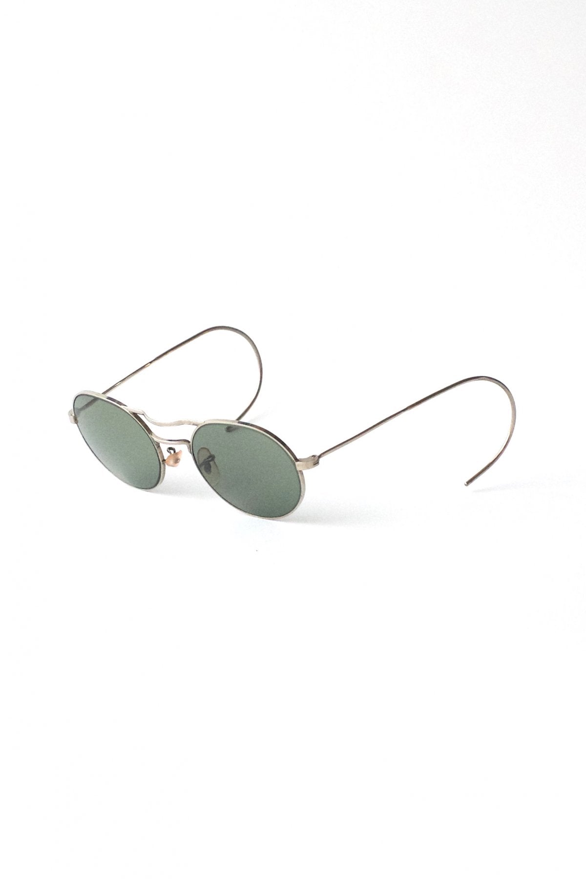 1940s BRITISH AMERICAN OPTICAL WW2 ROYAL AIR FORCE ROUND AVIATOR SUNGLASS - OPT-301