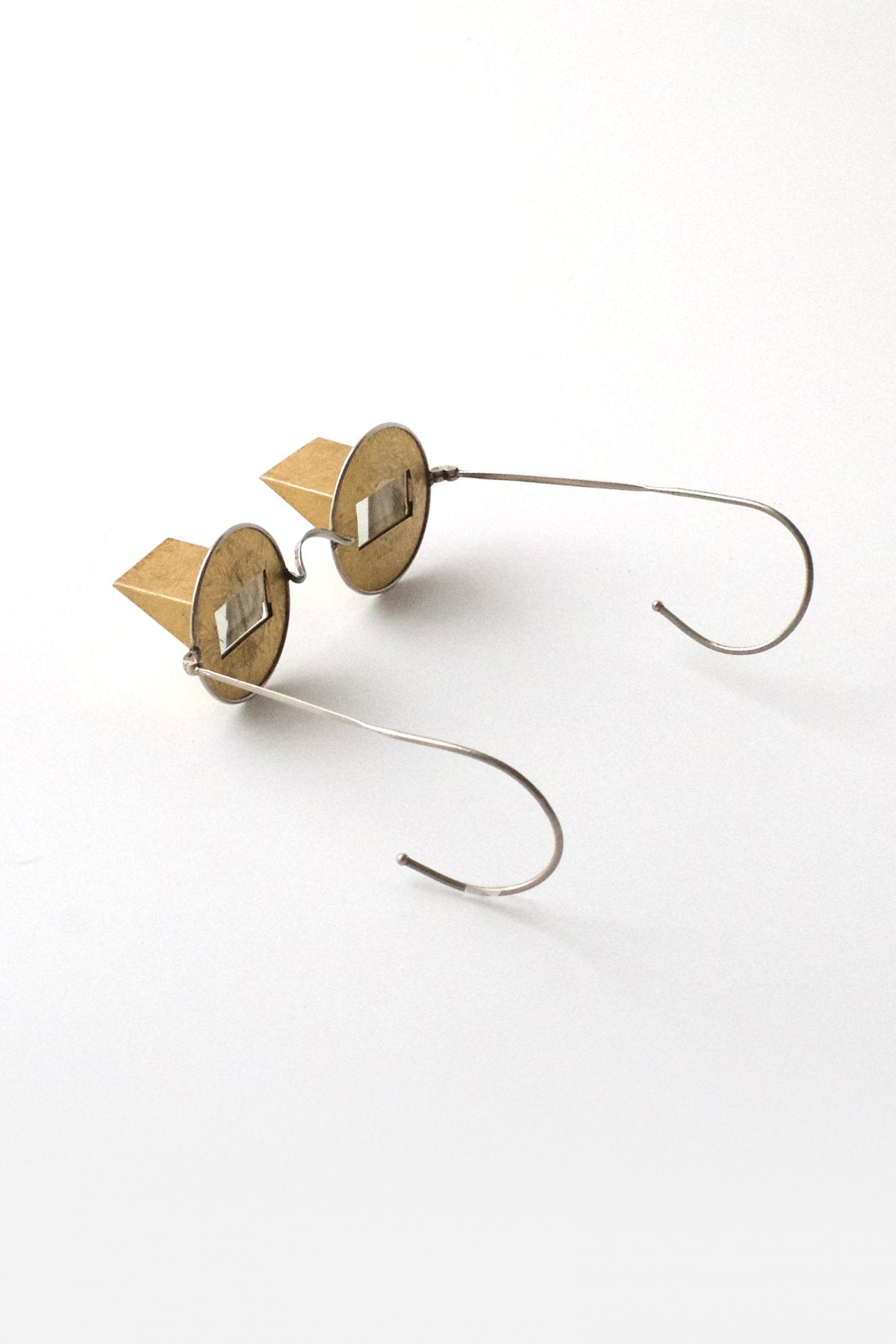 1900s FRANCE ANTIQUE LYING READING GLASS - OPT-299