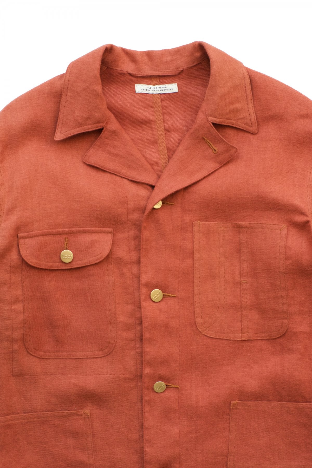 OLD JOE - FOUR POCKET ARTISAN CHORE JACKET - COPPER