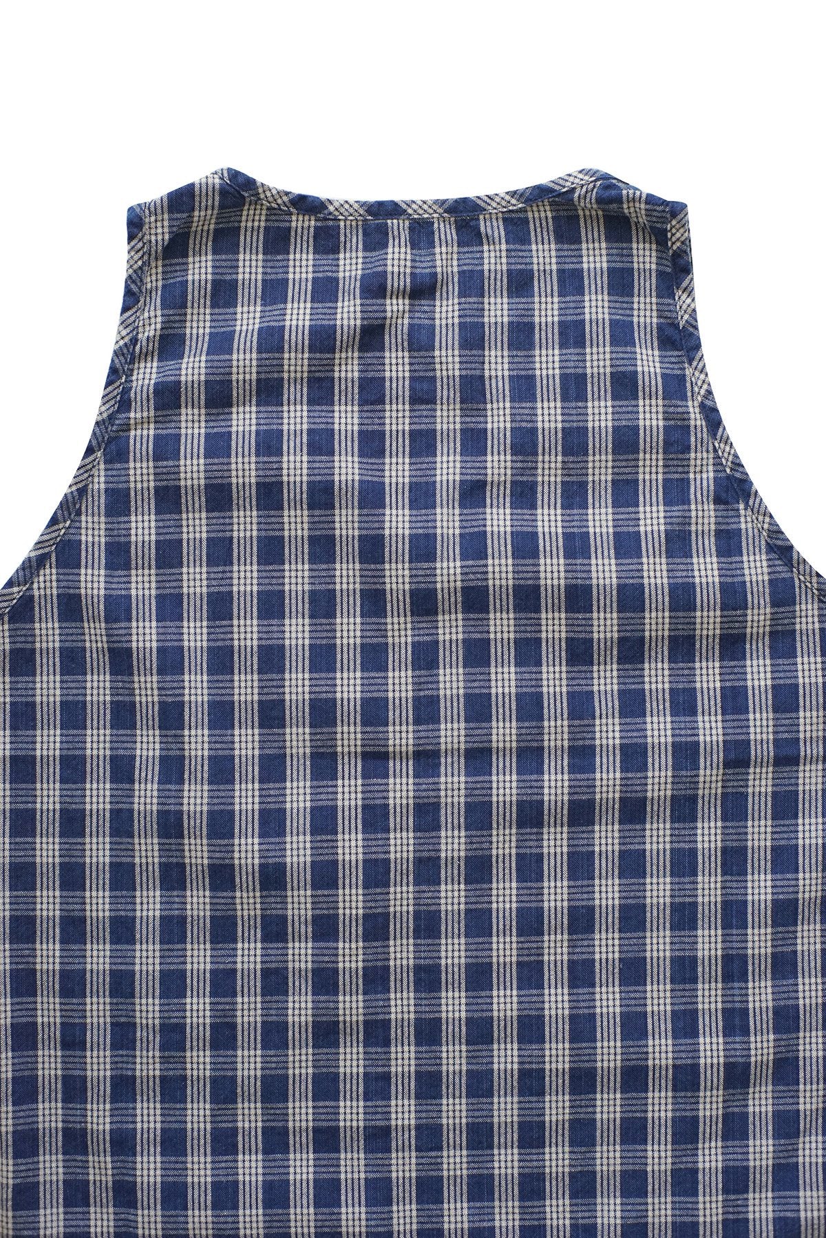 Porter Classic - PALAKA PULLOVER VEST - INDIGO