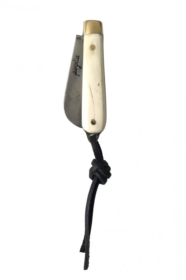 OLD JOE ★★★ - EXCLUSIVE × POGLIA MINI POCKET KNIFE - BONE