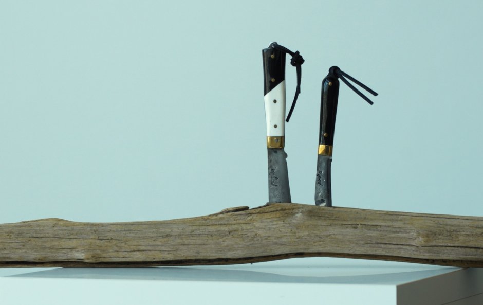 OLD JOE ★★★ - EXCLUSIVE × POGLIA MINI POCKET KNIFE - BONE