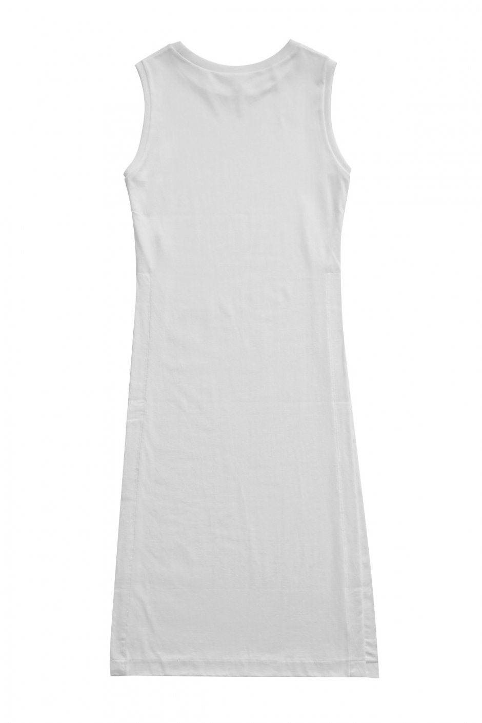 humoresque - LONG SLIT DRESS - WHITE