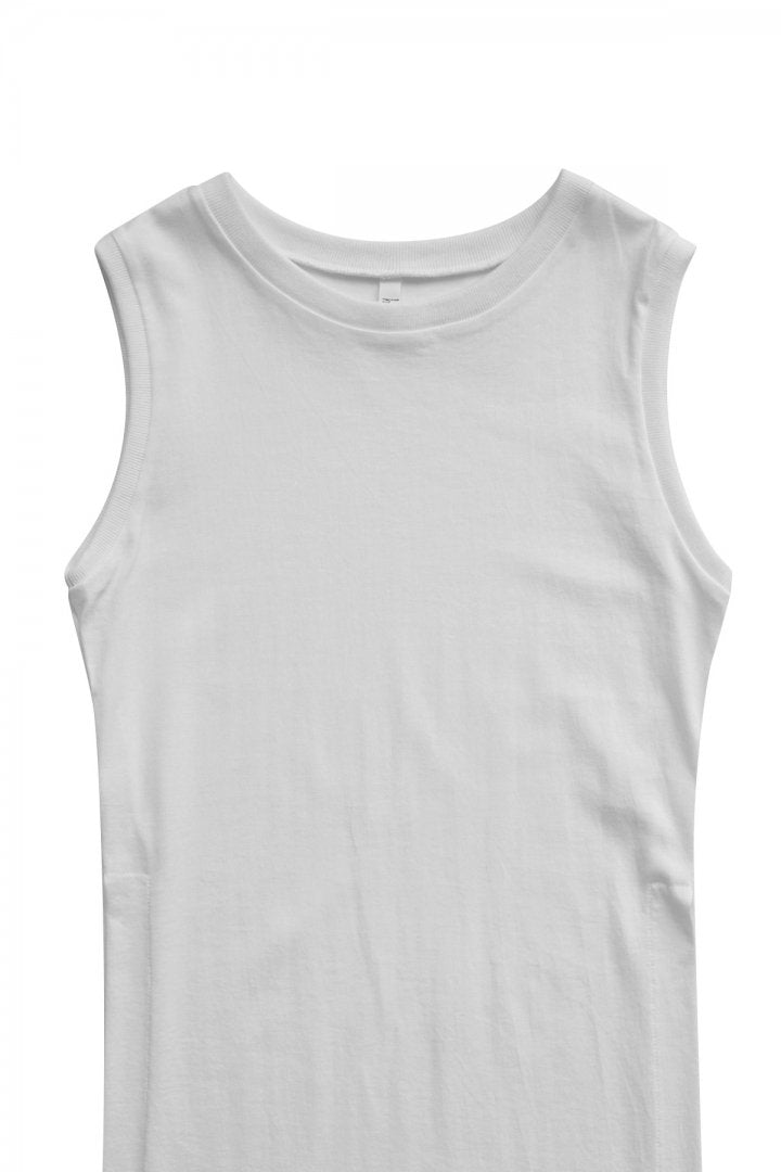 humoresque - LONG SLIT DRESS - WHITE