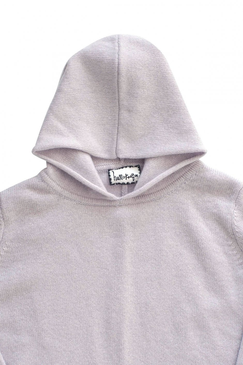 humoresque ★★★ -  CASHMERE HOOD PULLOVER  - GRAIGE