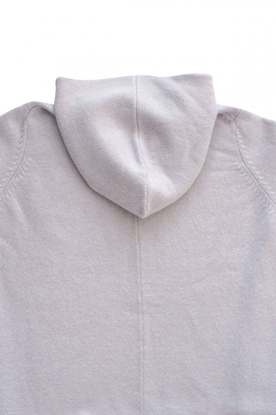 humoresque ★★★ -  CASHMERE HOOD PULLOVER  - GRAIGE