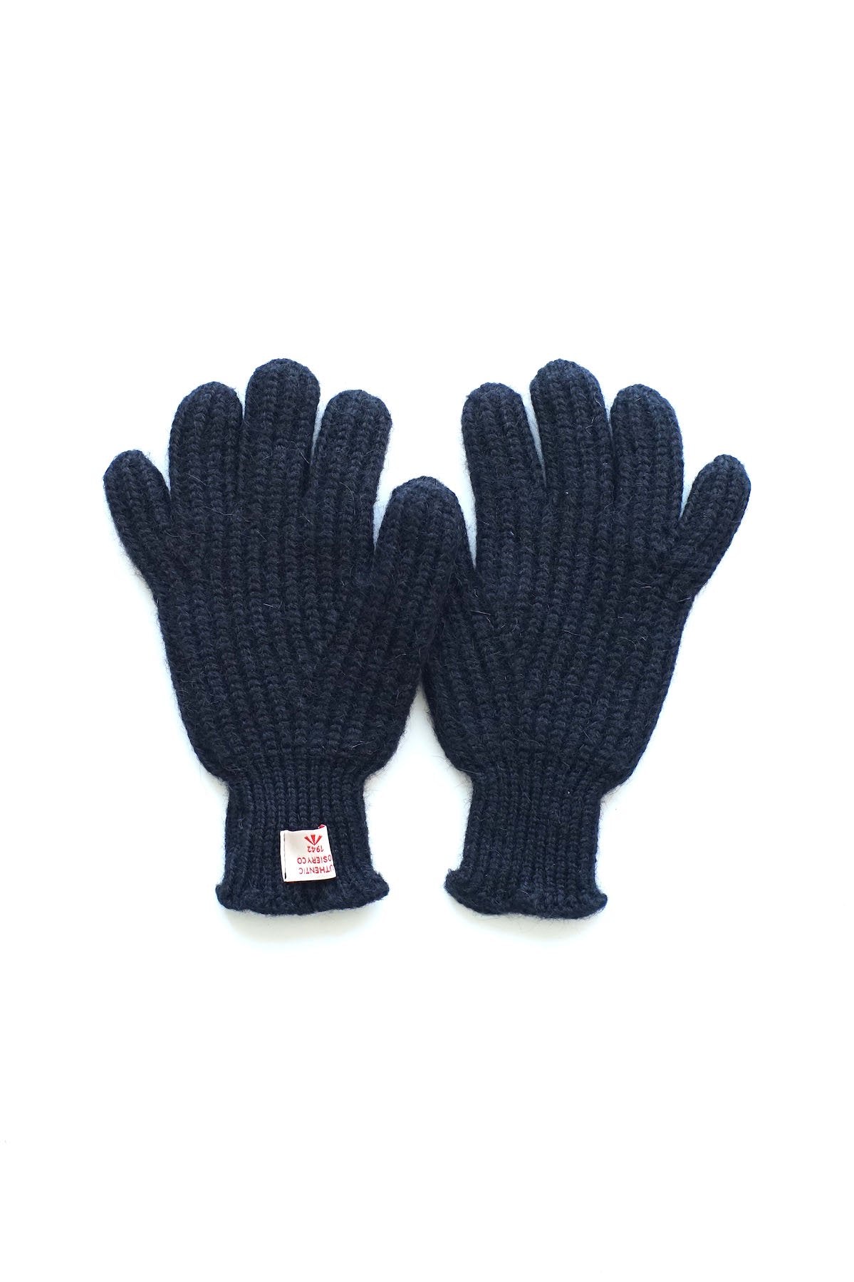 Nigel Cabourn - RIBBED GOALIE GLOVES - DARK NAVY