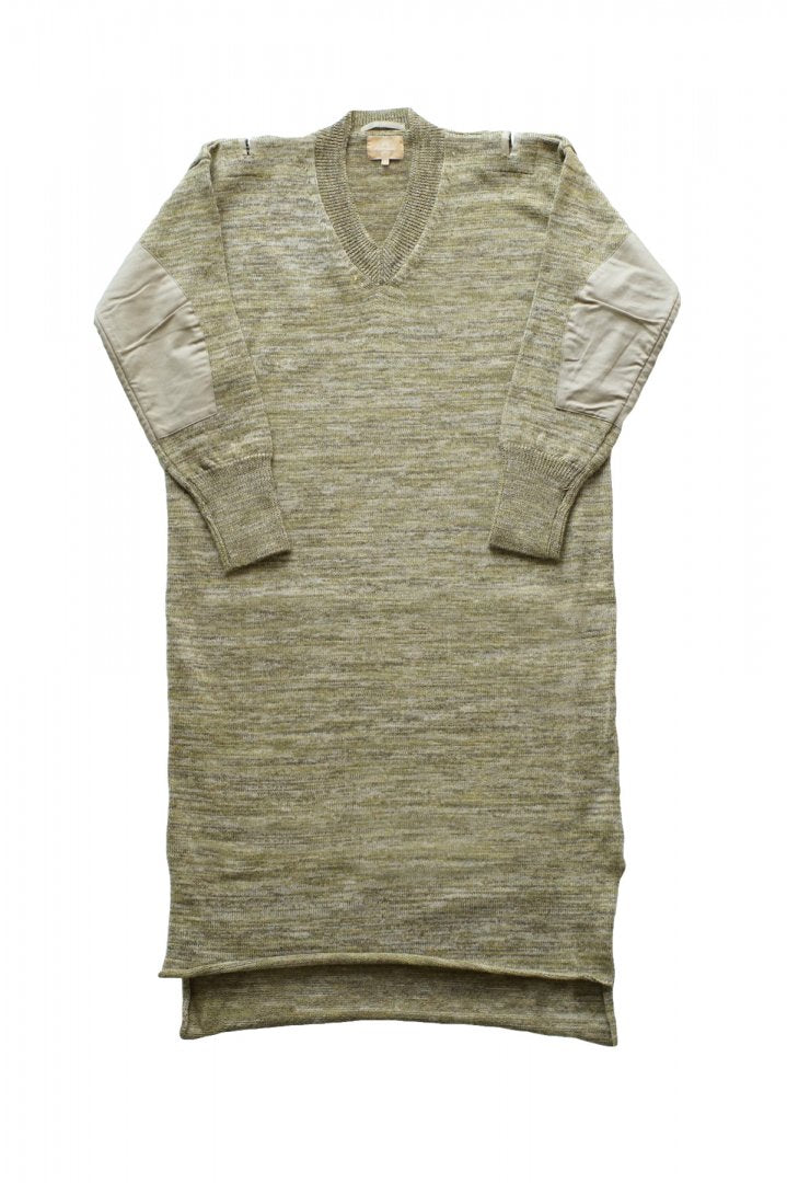 Nigel Cabourn woman - BRITISH ARMY WOOL DRESS - KHAKI