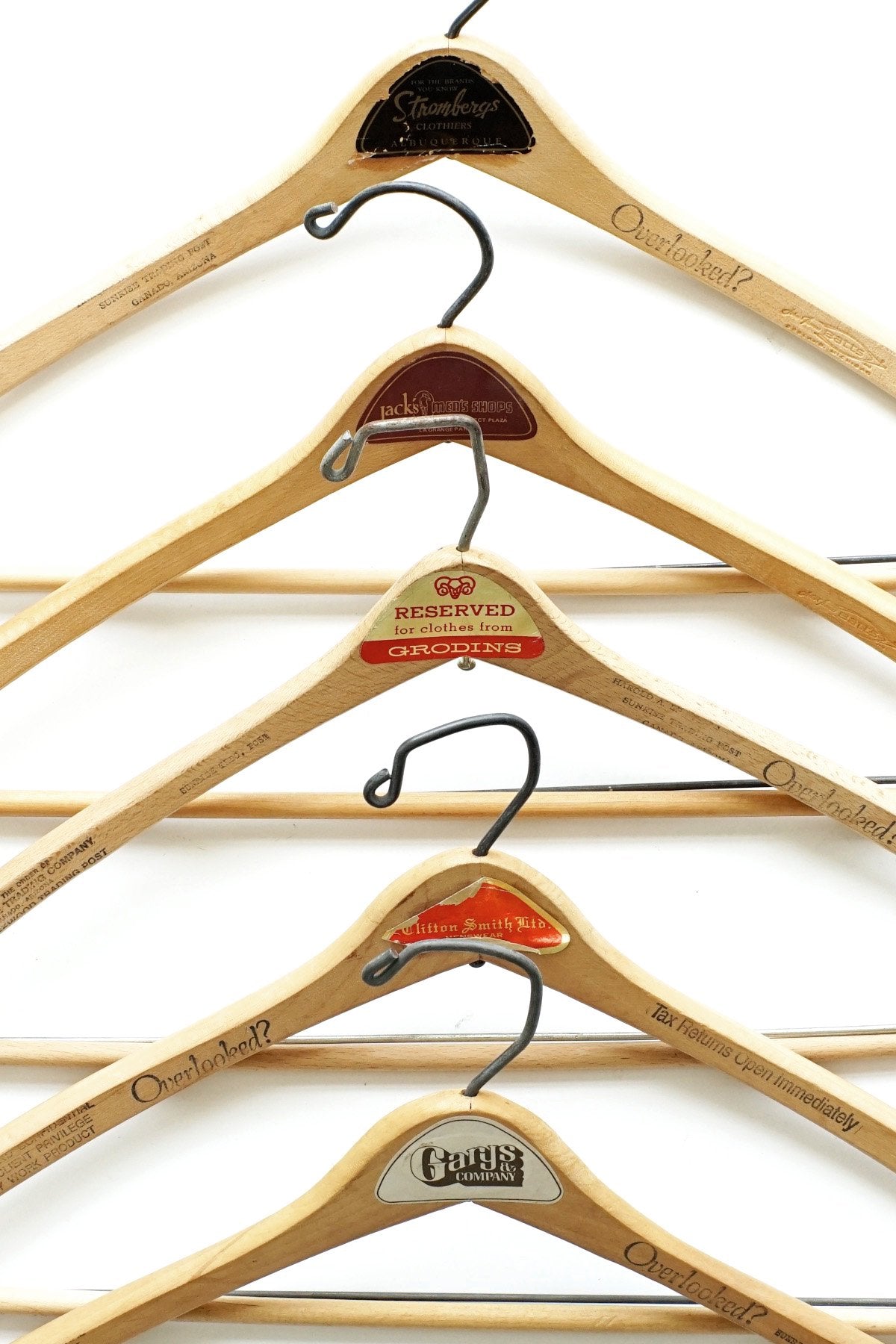 1950s~1970s VINTAGE WOODEN HANGER - 012