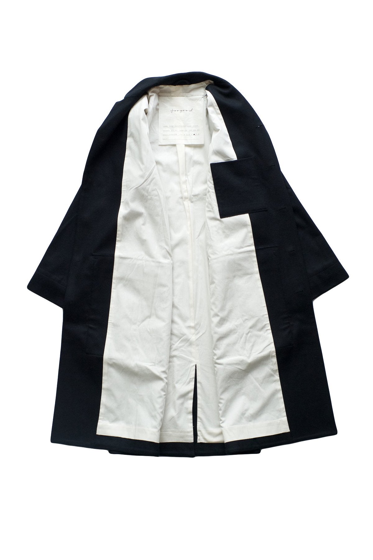 toogood - THE PHOTOGRAPHER COAT - FELTED LAMBSWOOL HW - FLINT