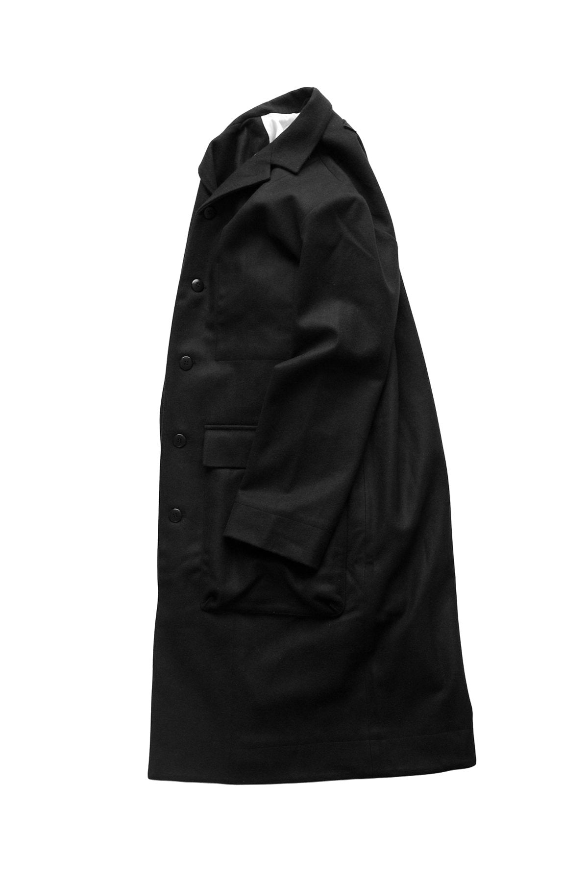 toogood - THE PHOTOGRAPHER COAT - FELTED LAMBSWOOL HW - FLINT