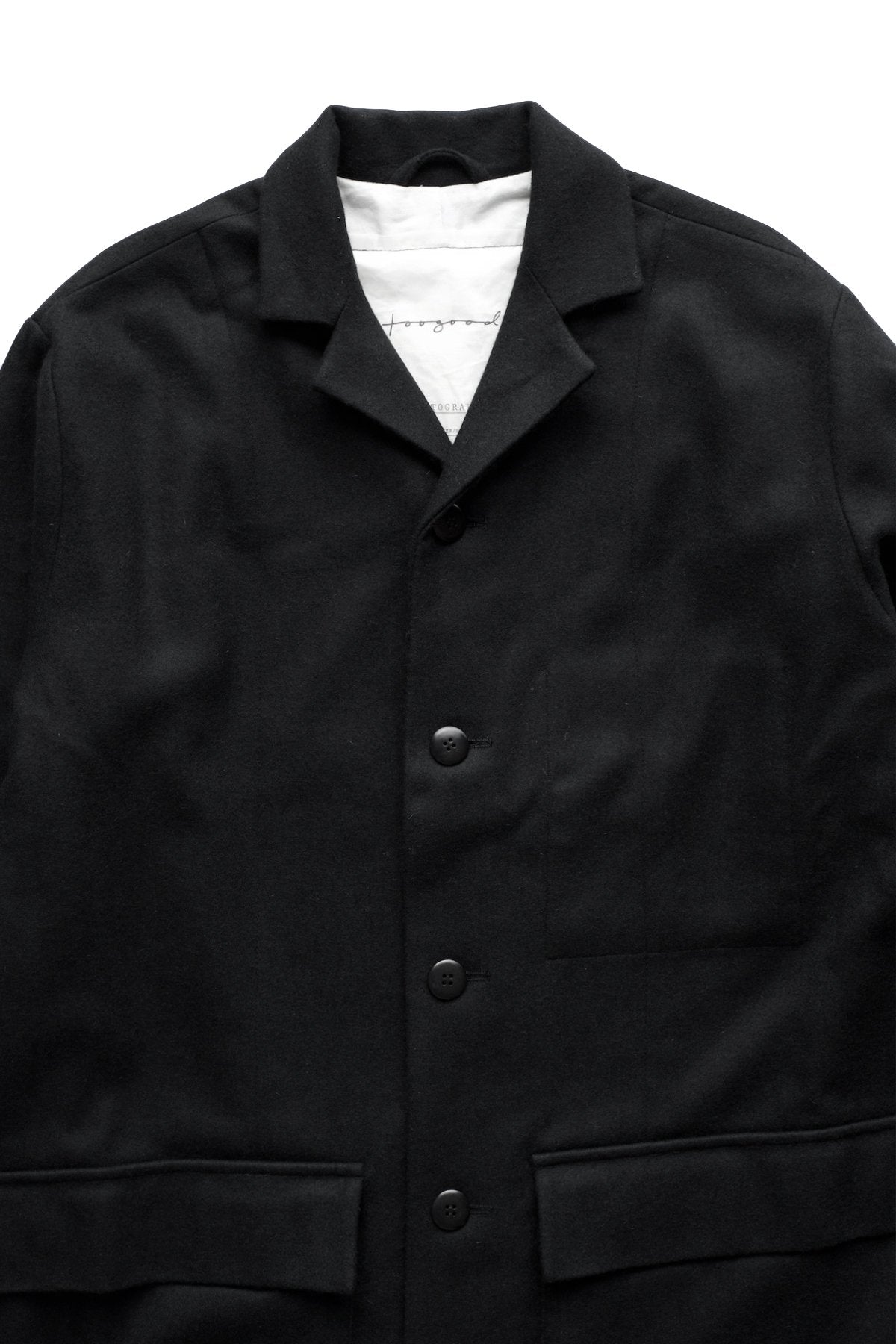 toogood - THE PHOTOGRAPHER COAT - FELTED LAMBSWOOL HW - FLINT