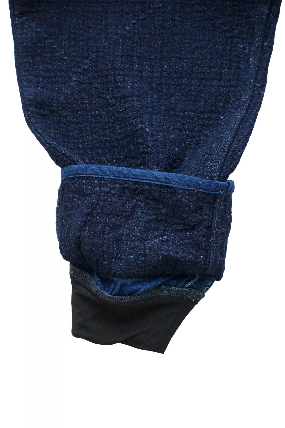 Porter Classic - SASHIKO GREASE PANTS - BLUE