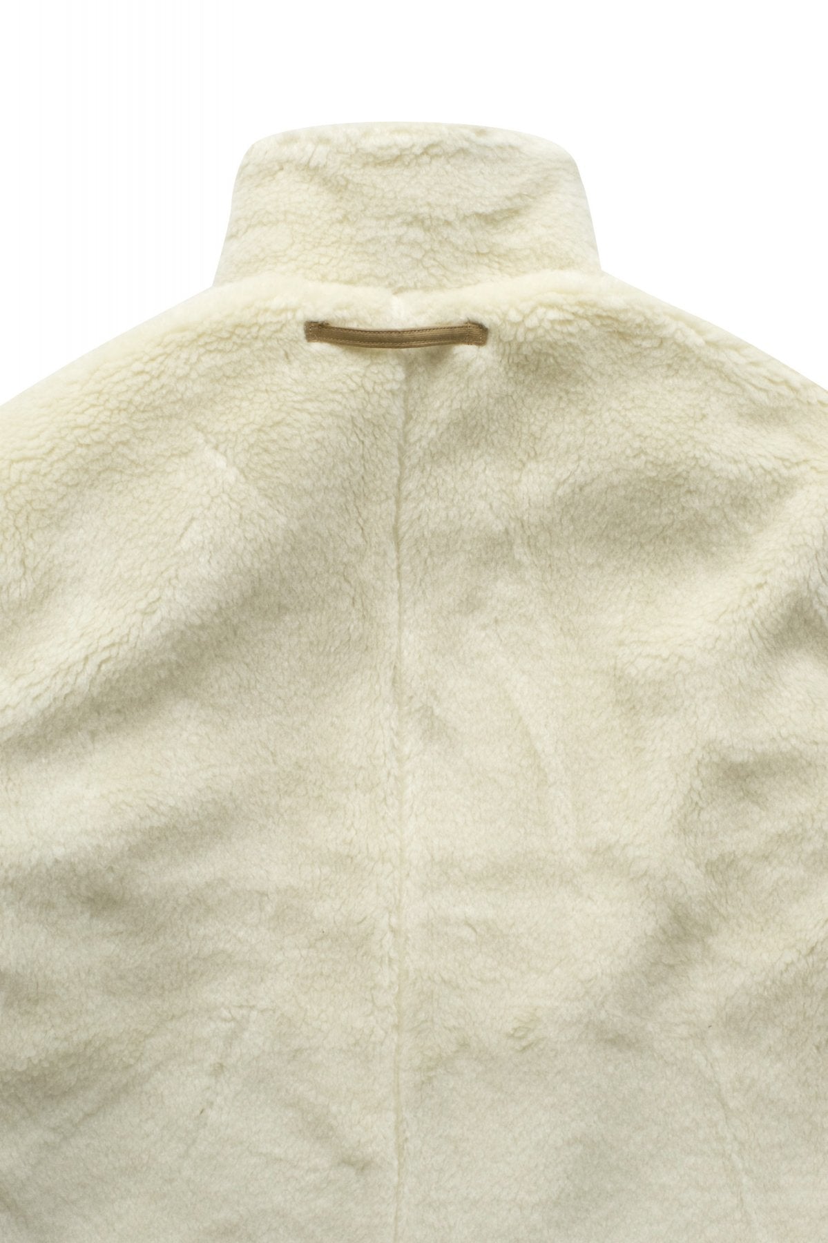 OLD JOE - ALPACA SHEARING AVIATOR JACKET - SAHARA