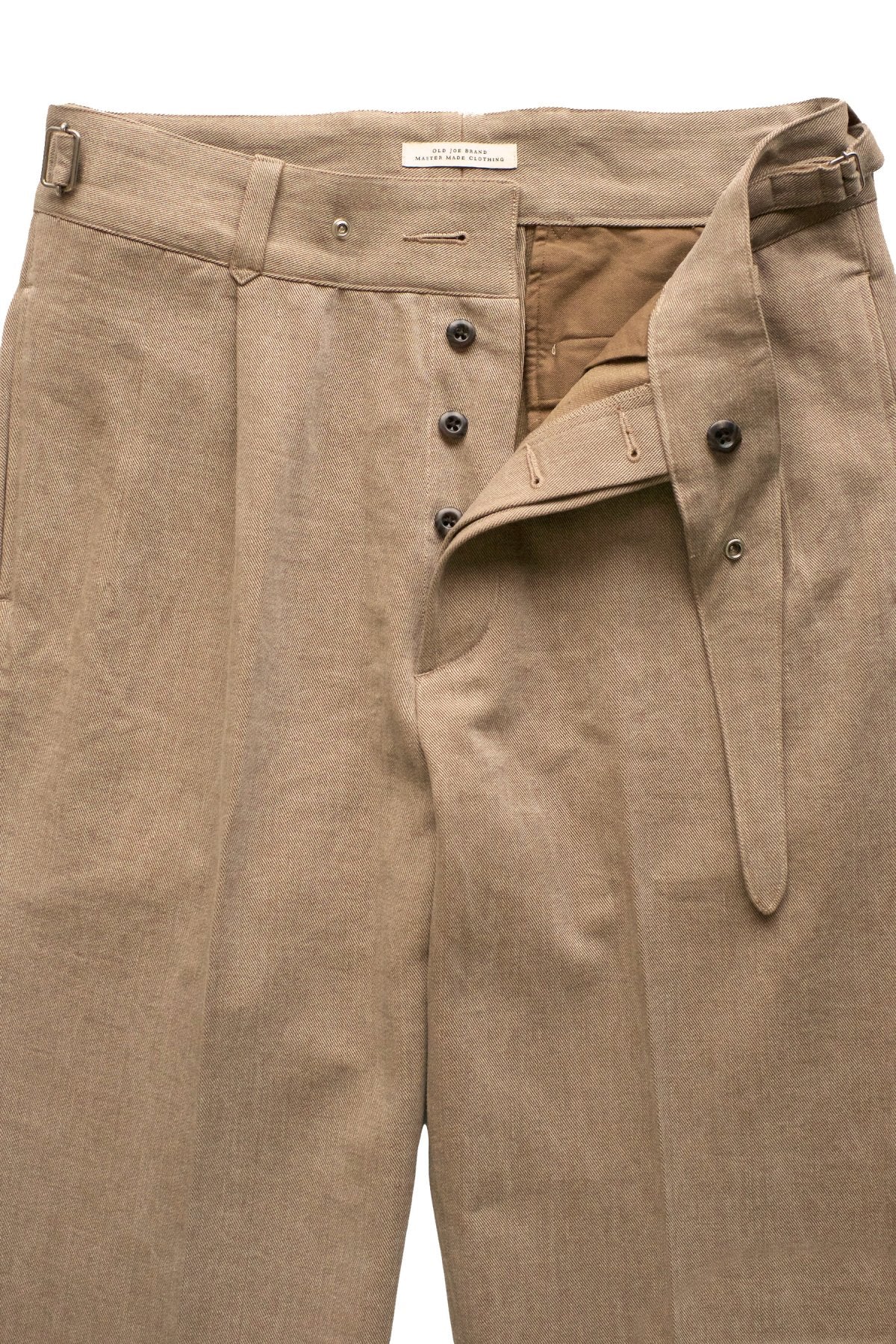 OLD JOE - SIDE BUCKLE GRUKHA TROUSER - DUNE