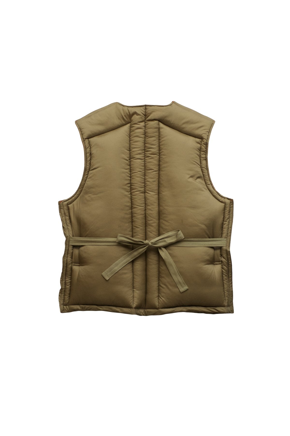Nigel Cabourn - LIFE SAVER VEST CWC  - OLIVE/ORANGE