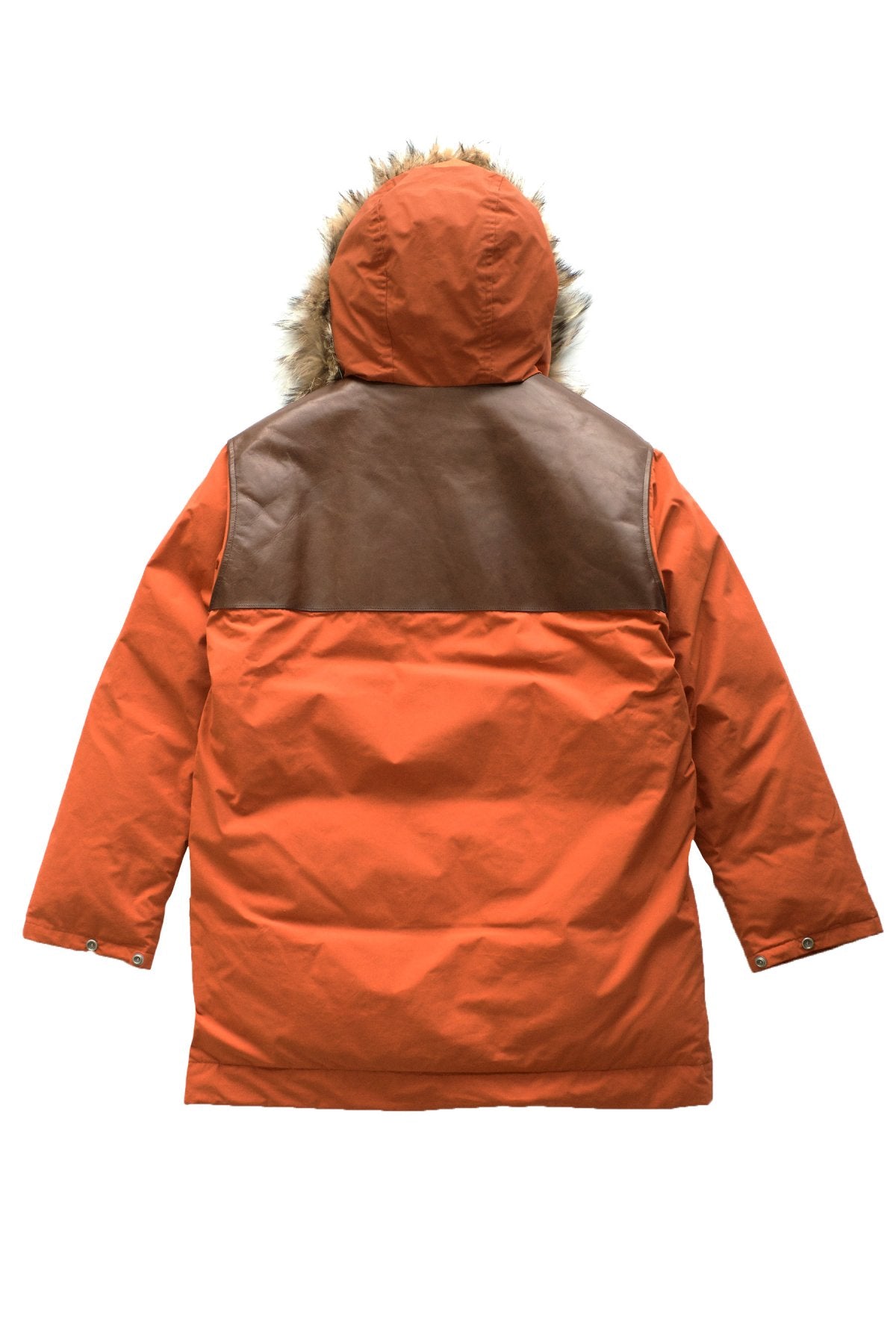 Nigel Cabourn - LONG DONKEY JACKET - DARK ORANGE