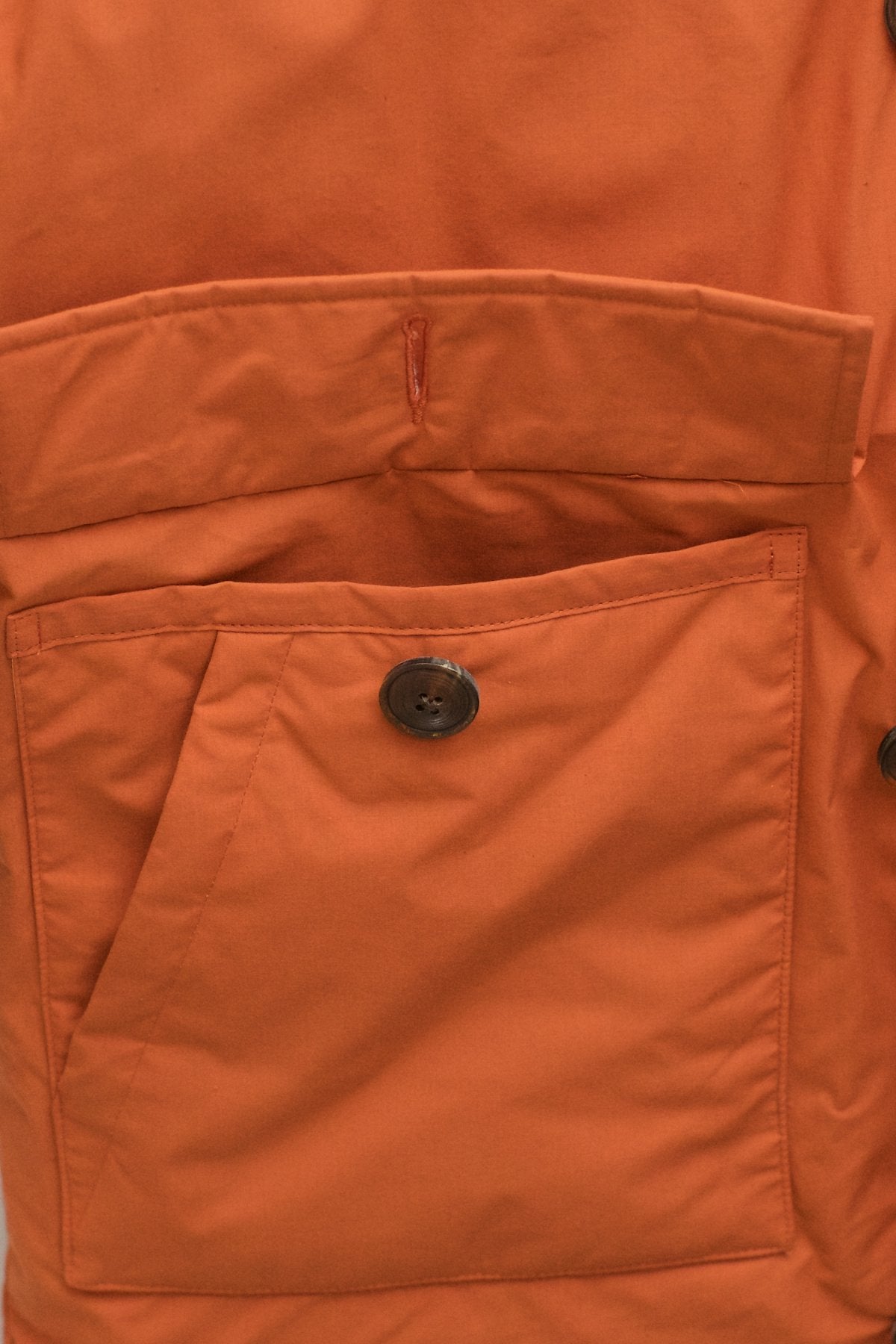 Nigel Cabourn - LONG DONKEY JACKET - DARK ORANGE