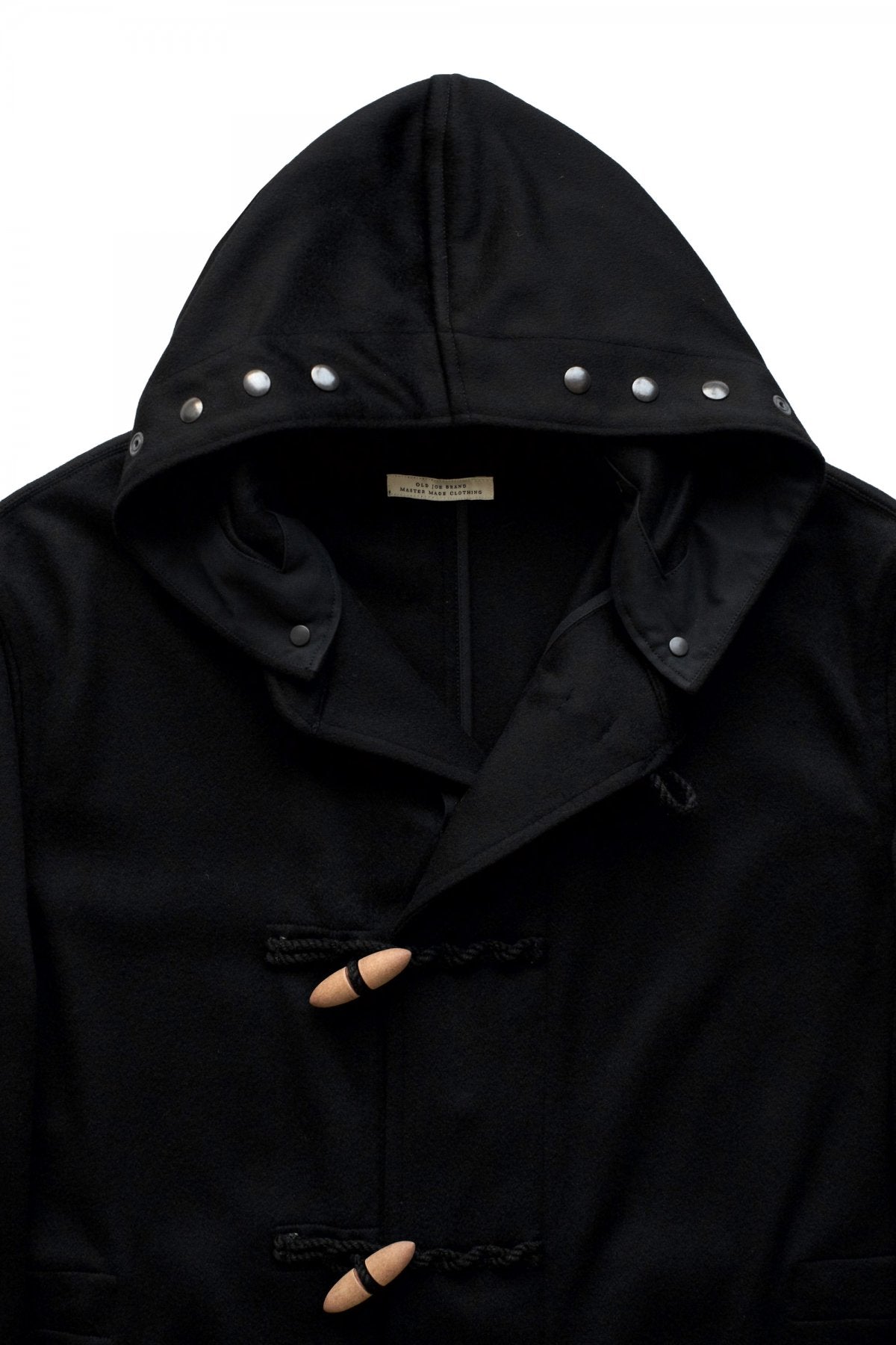 OLD JOE ★★★ - EXCLUSIVE HOODED WATCH COAT - CASHMERE BLACK