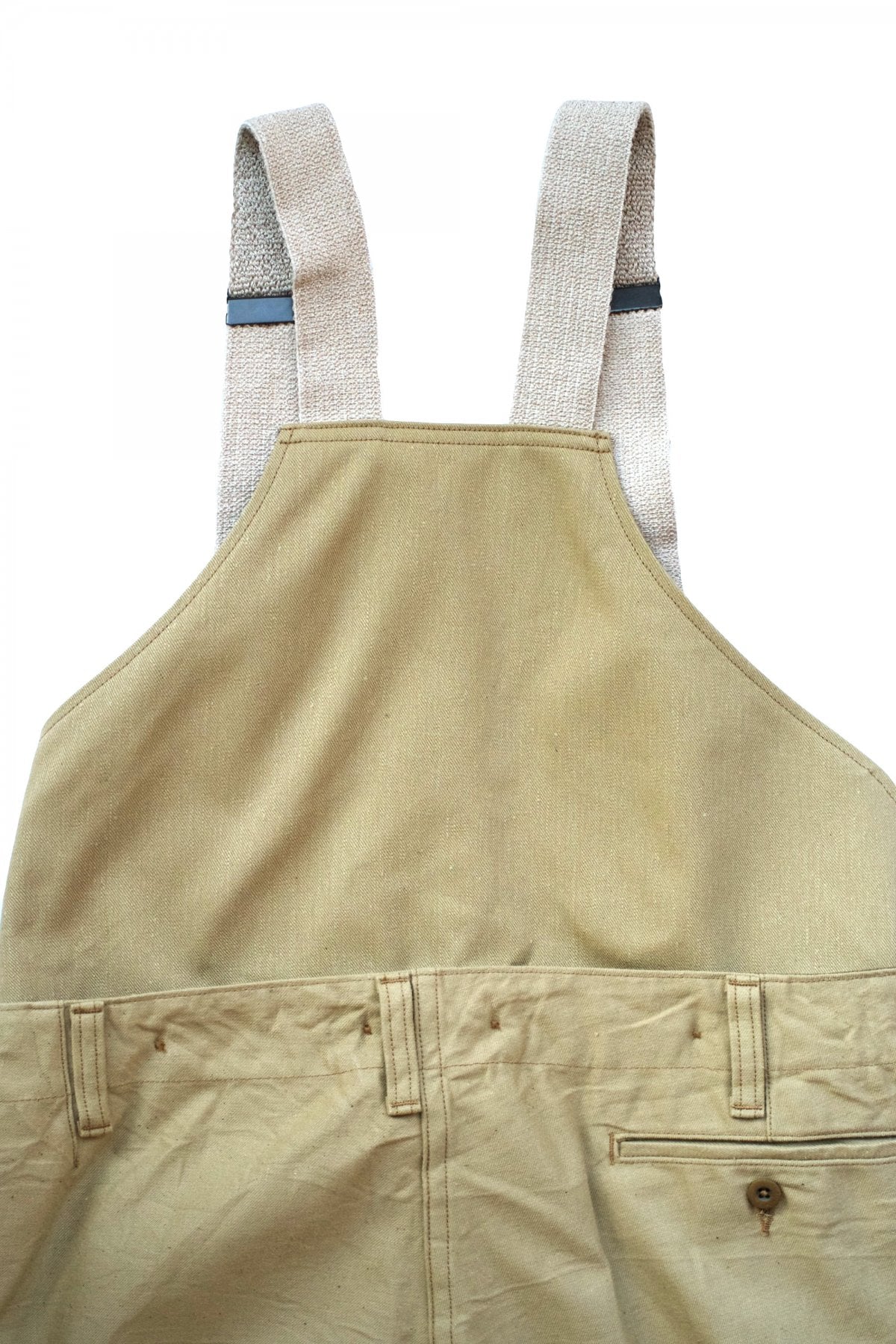 Nigel Cabourn - GERMAN ARMY SUSPENDER PANT - KHAKI