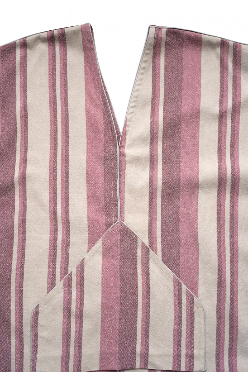 WRYHT - SLIT NECK MAXI TUNIC - ROSE STRIPE