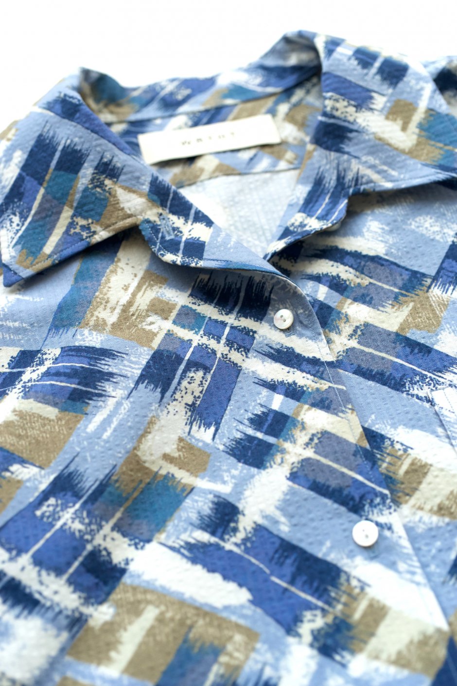 WRYHT - ONE-PIECE COLLAR BLOUSE - AZUR