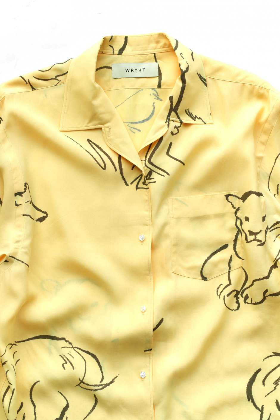 WRYHT - ONE-PIECE COLLAR BLOUSE - CITRINE