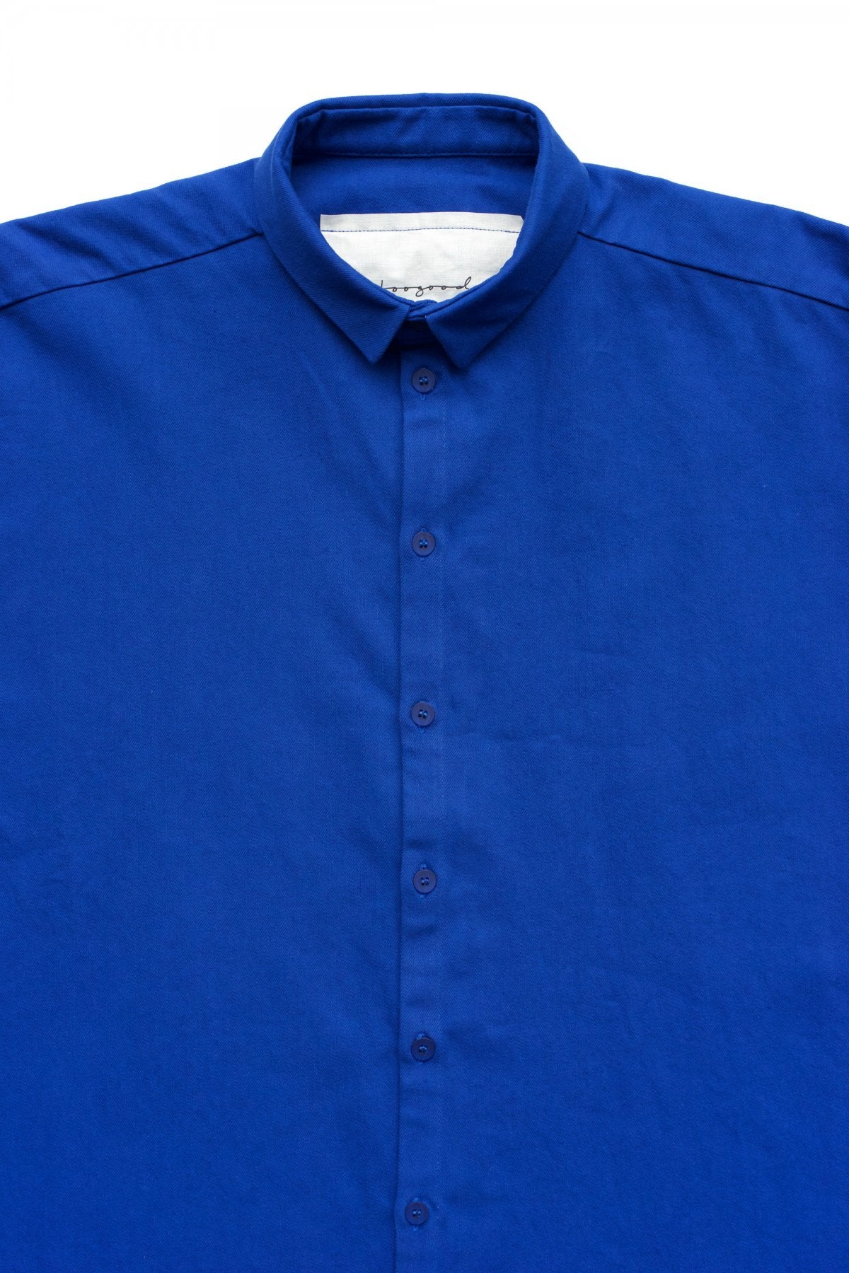 toogood - THE DRAUGHTSMAN SHIRT - WORK DRILL - COBALT