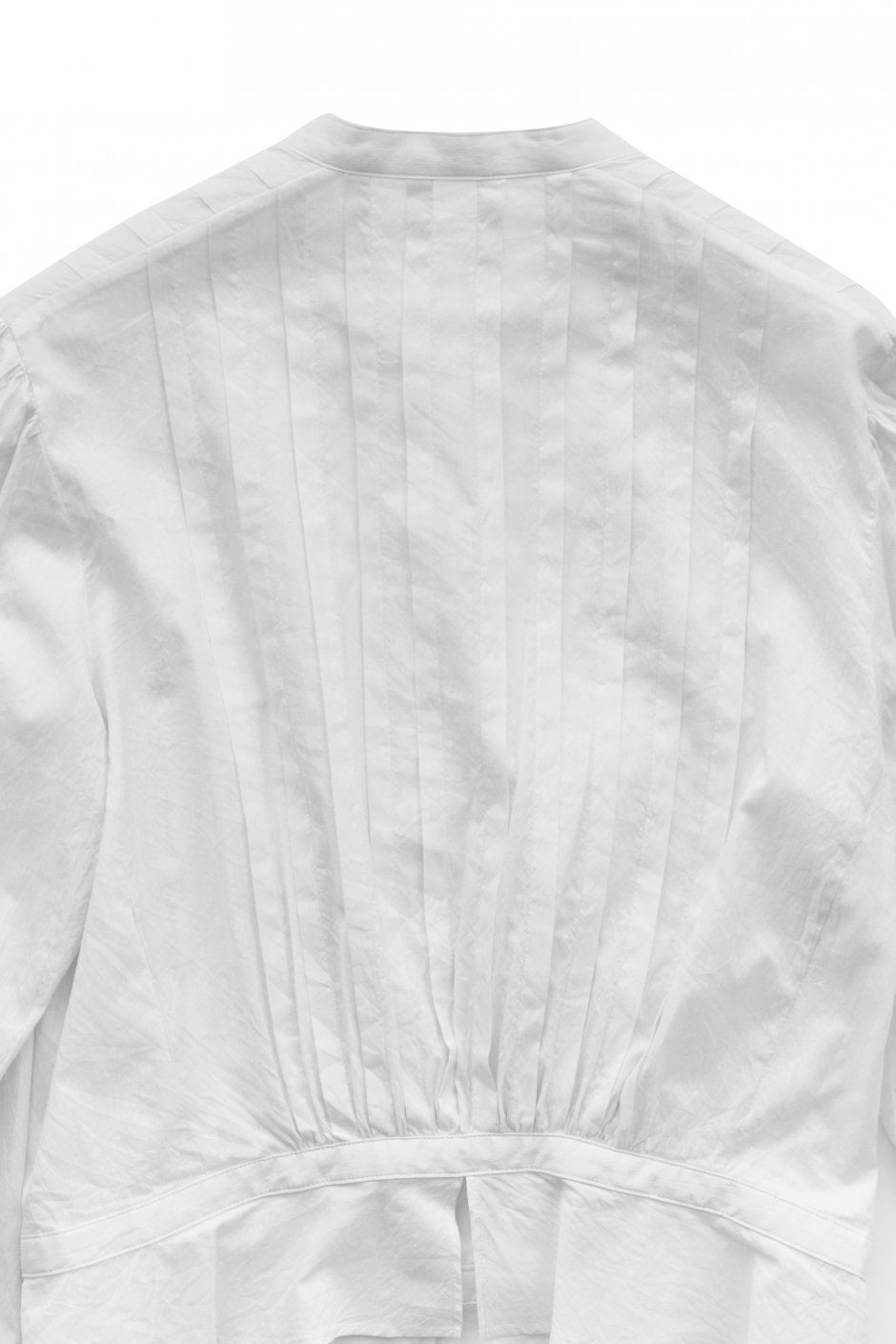 humoresque - TUCK BLOUSE - ICE GRAY