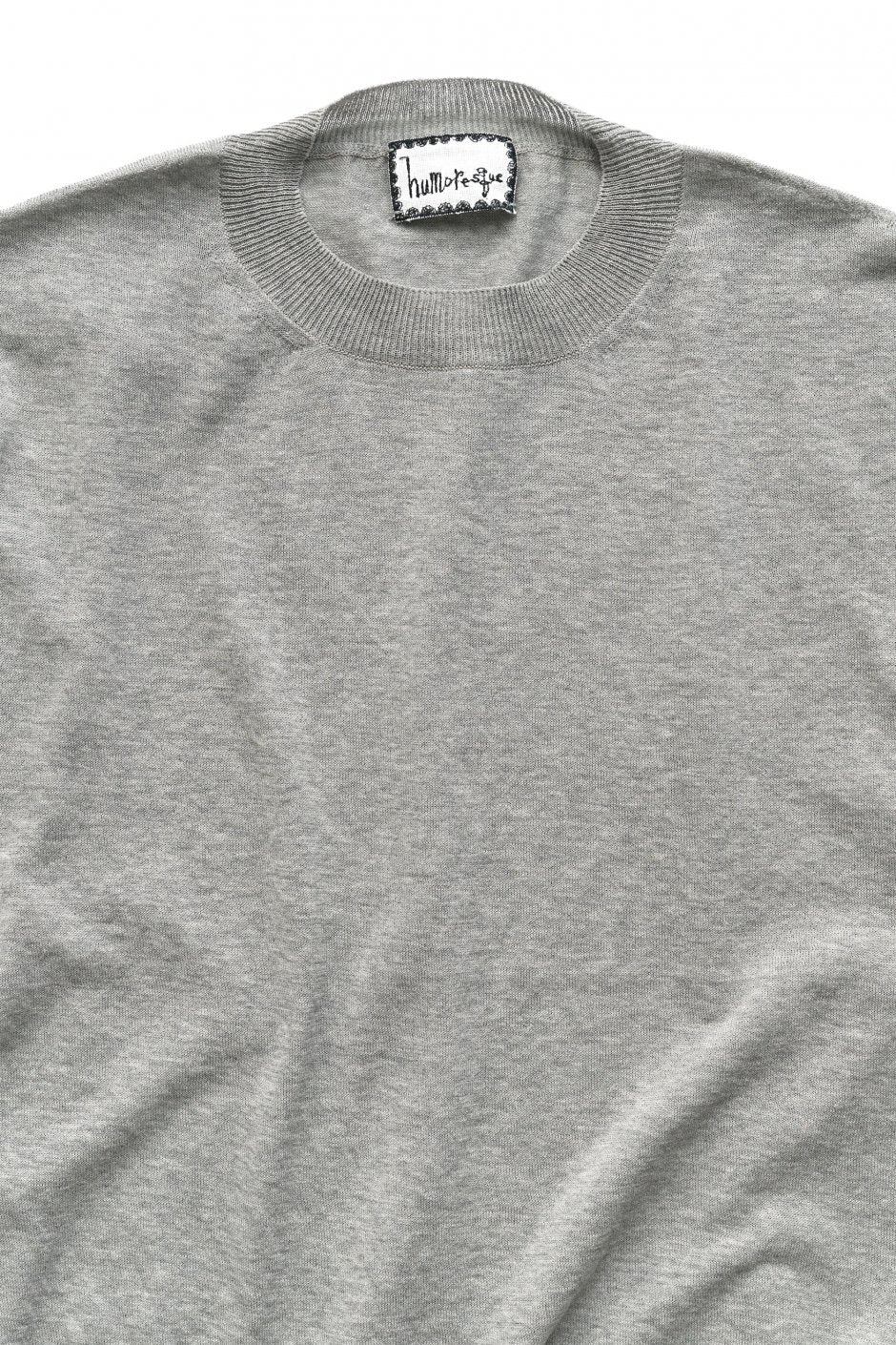 humoresque - CREWNECK KNIT - GRAY