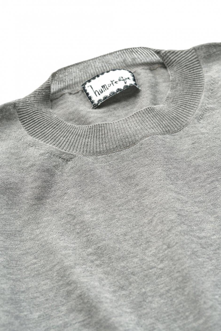 humoresque - CREWNECK KNIT - GRAY