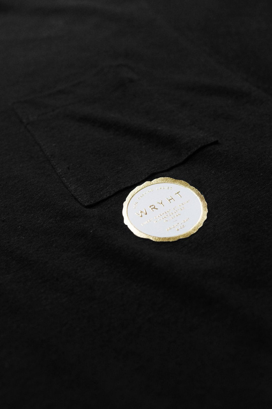 WRYHT - CREW-NECK TEE DRESS - BLACK