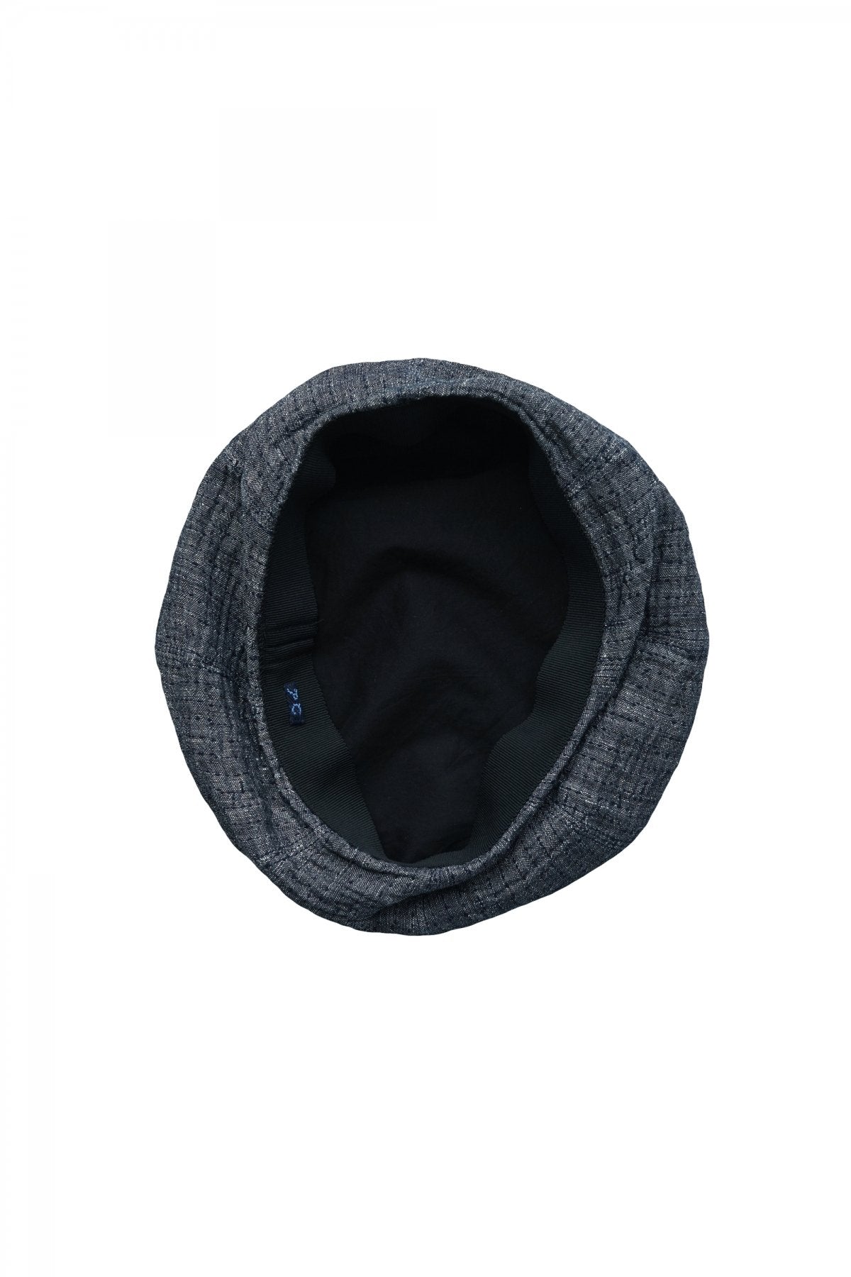 Porter Classic - SASHIKO LINEN PREMIUM SOFT BERET - BLUE