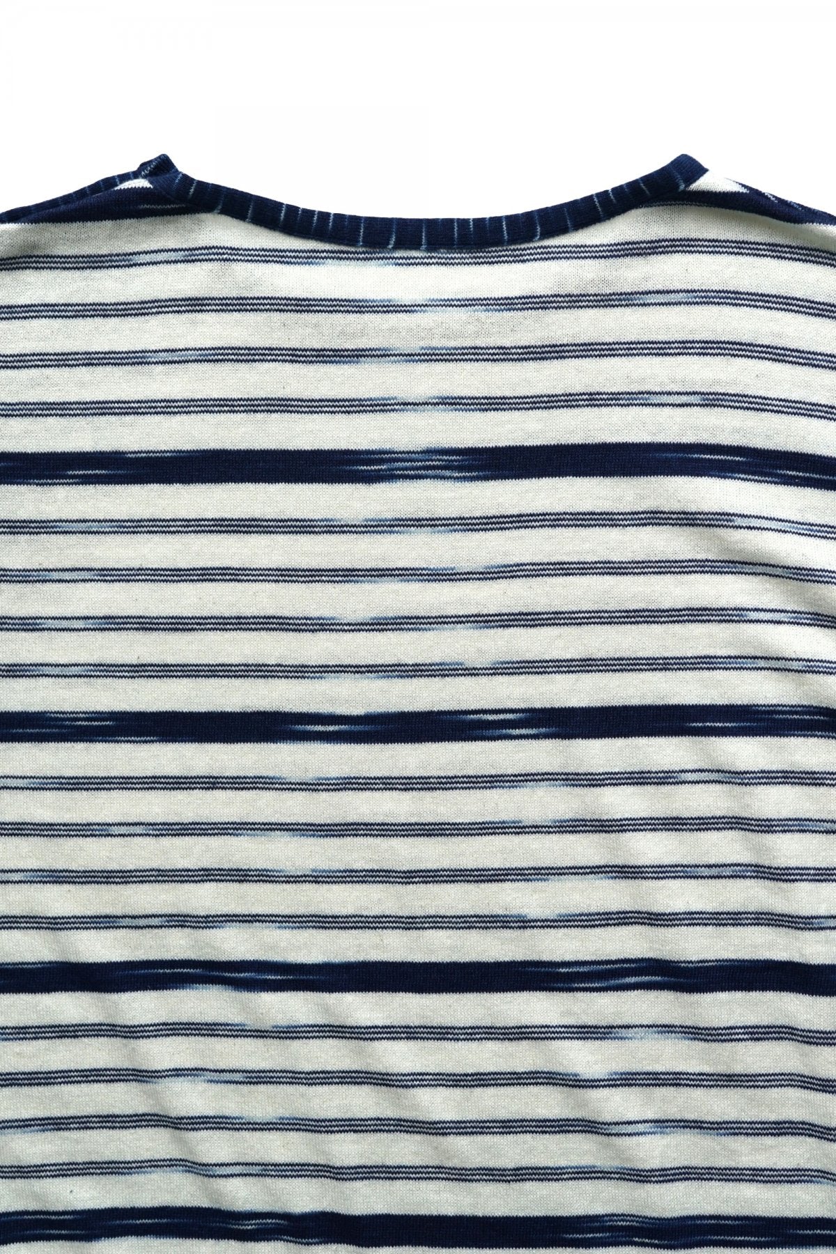 Porter Classic - KASURI KNIT SHORT SLEEVE SHIRT - WHITE