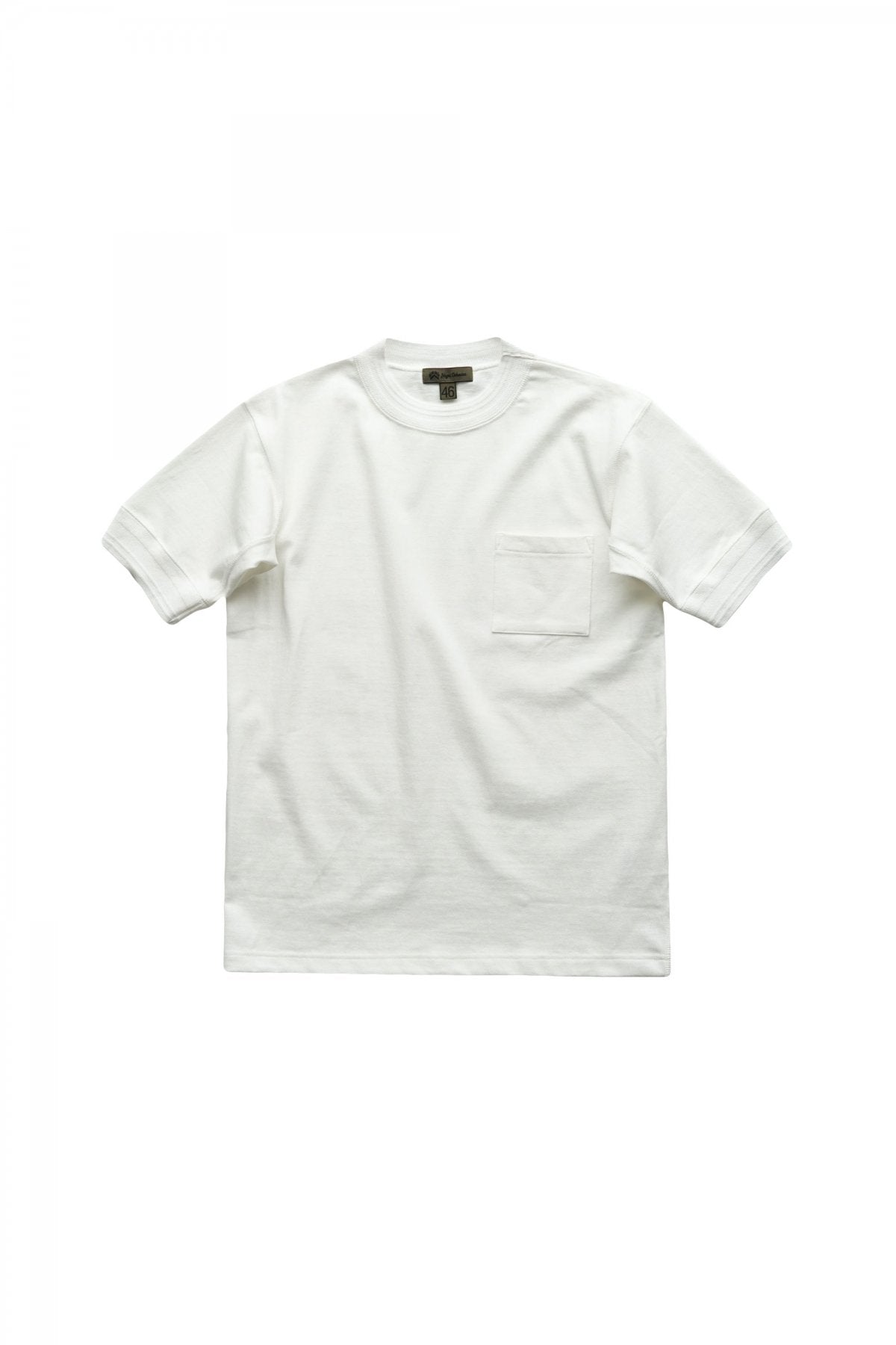 Nigel Cabourn - 40s WORK CREW NECK S/S - OFF WHITE