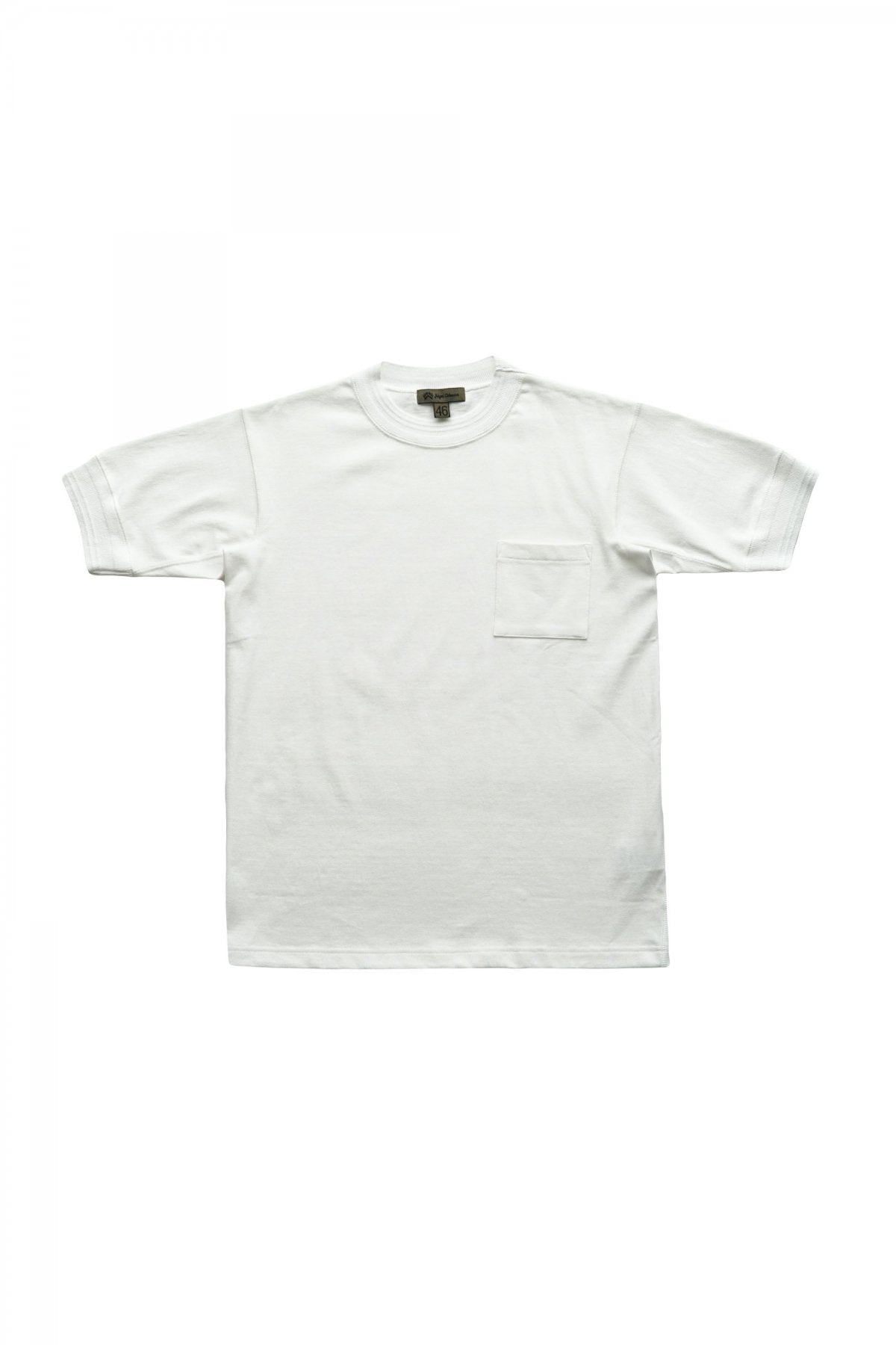 Nigel Cabourn - 40s WORK CREW NECK S/S - OFF WHITE